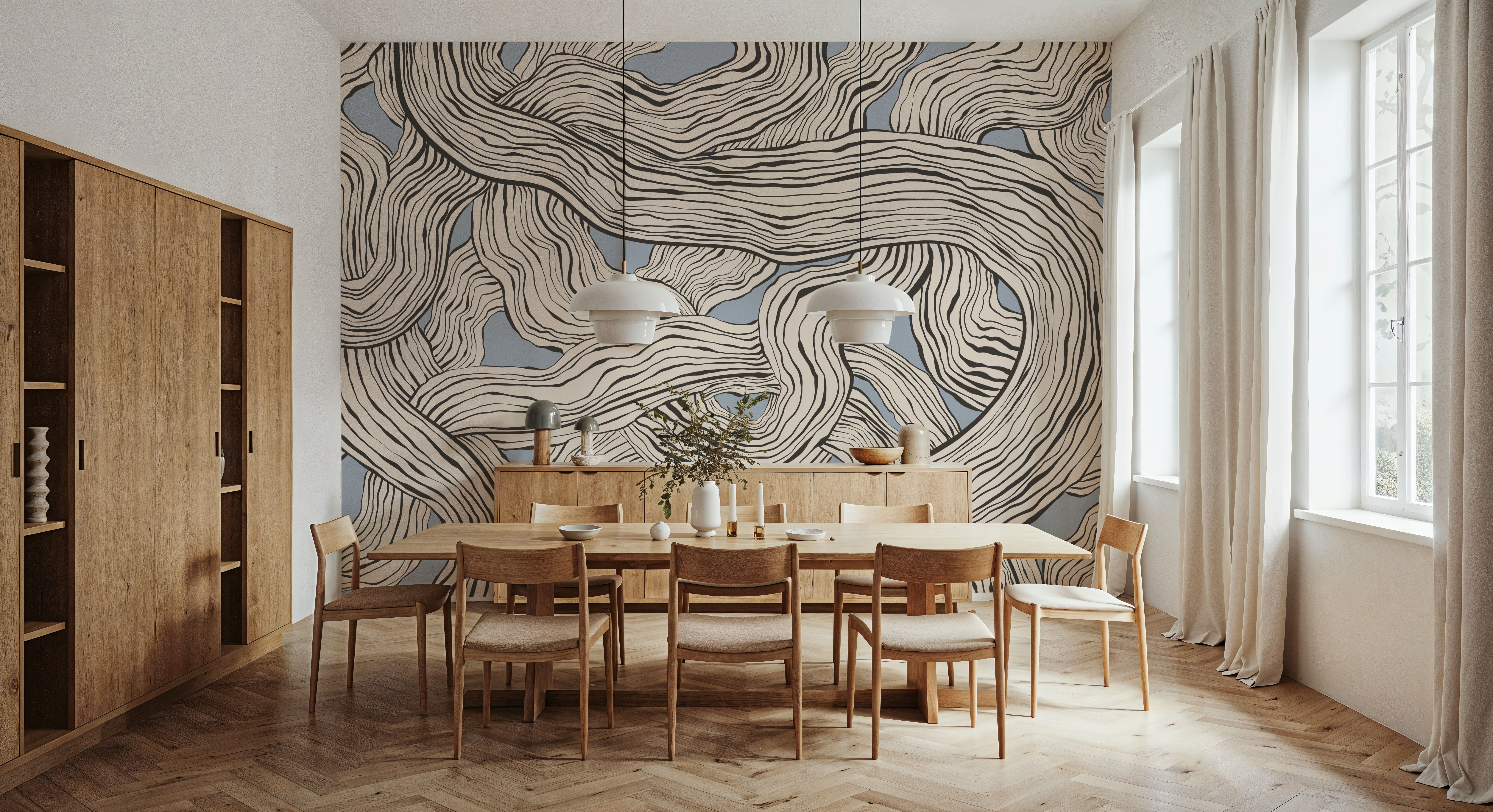 Weaves & Waves, Dusty Blue