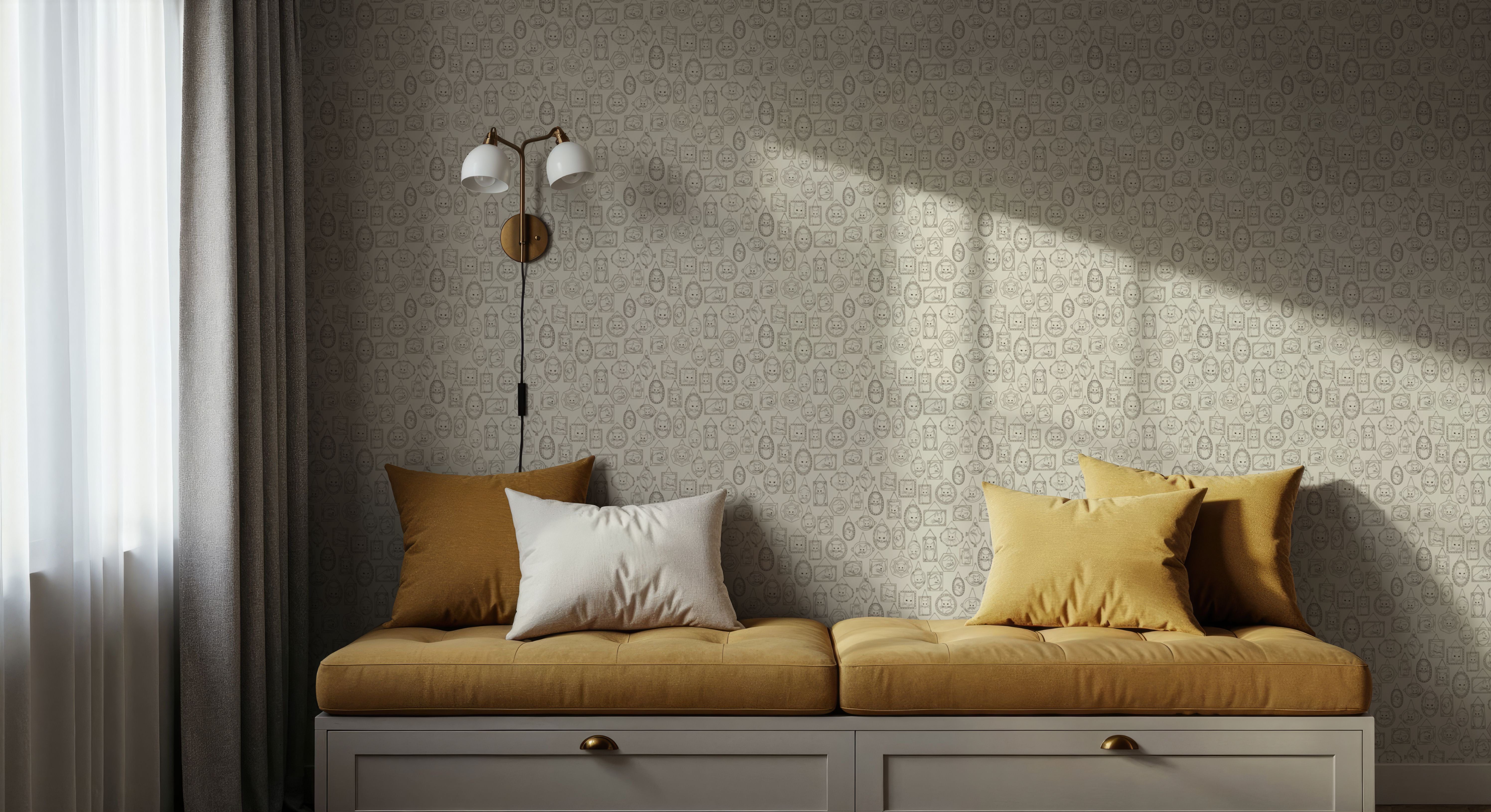 Purrfect Portraits Gallery Wall