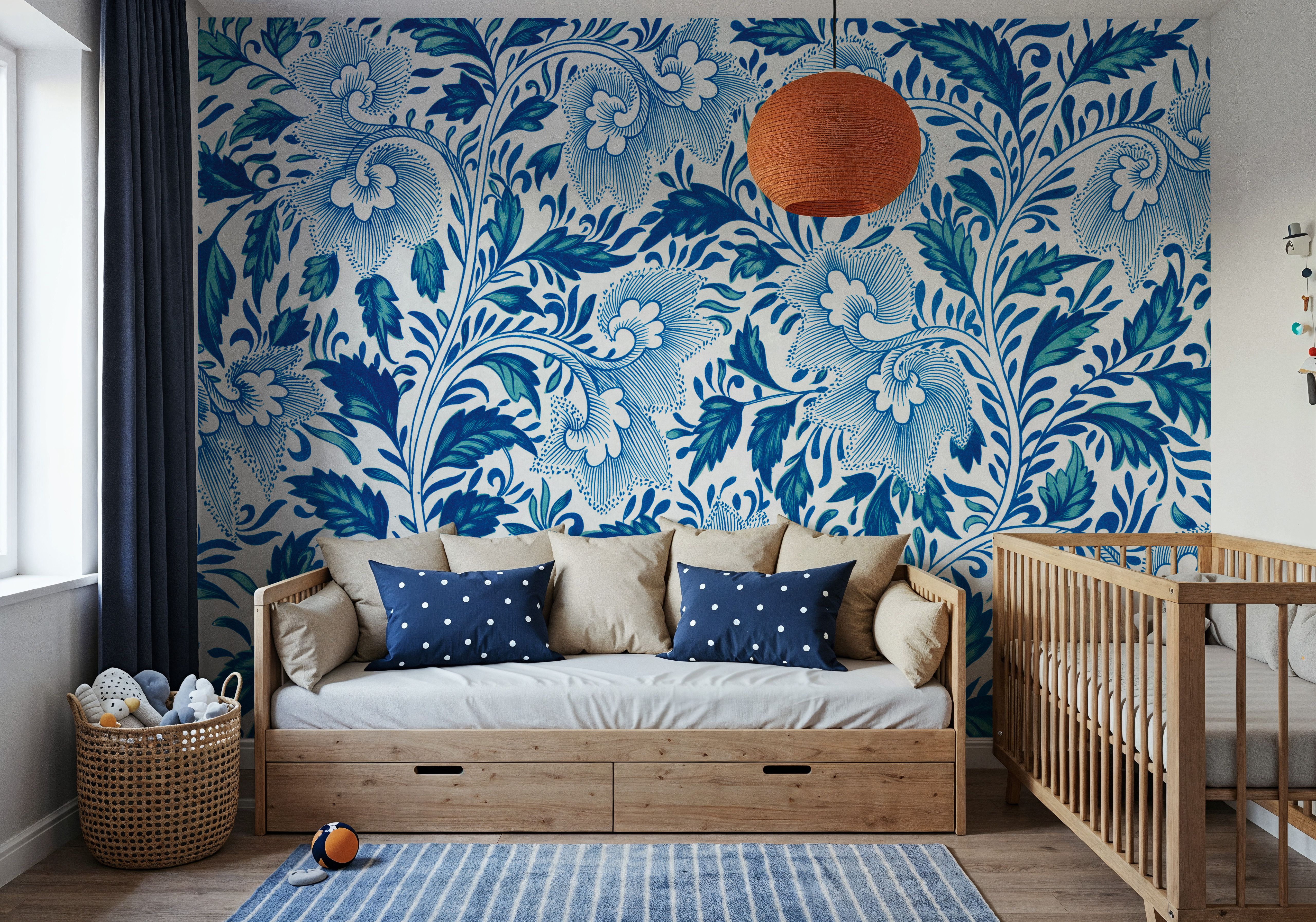 Chinese Flower Illustration I, Papel de parede