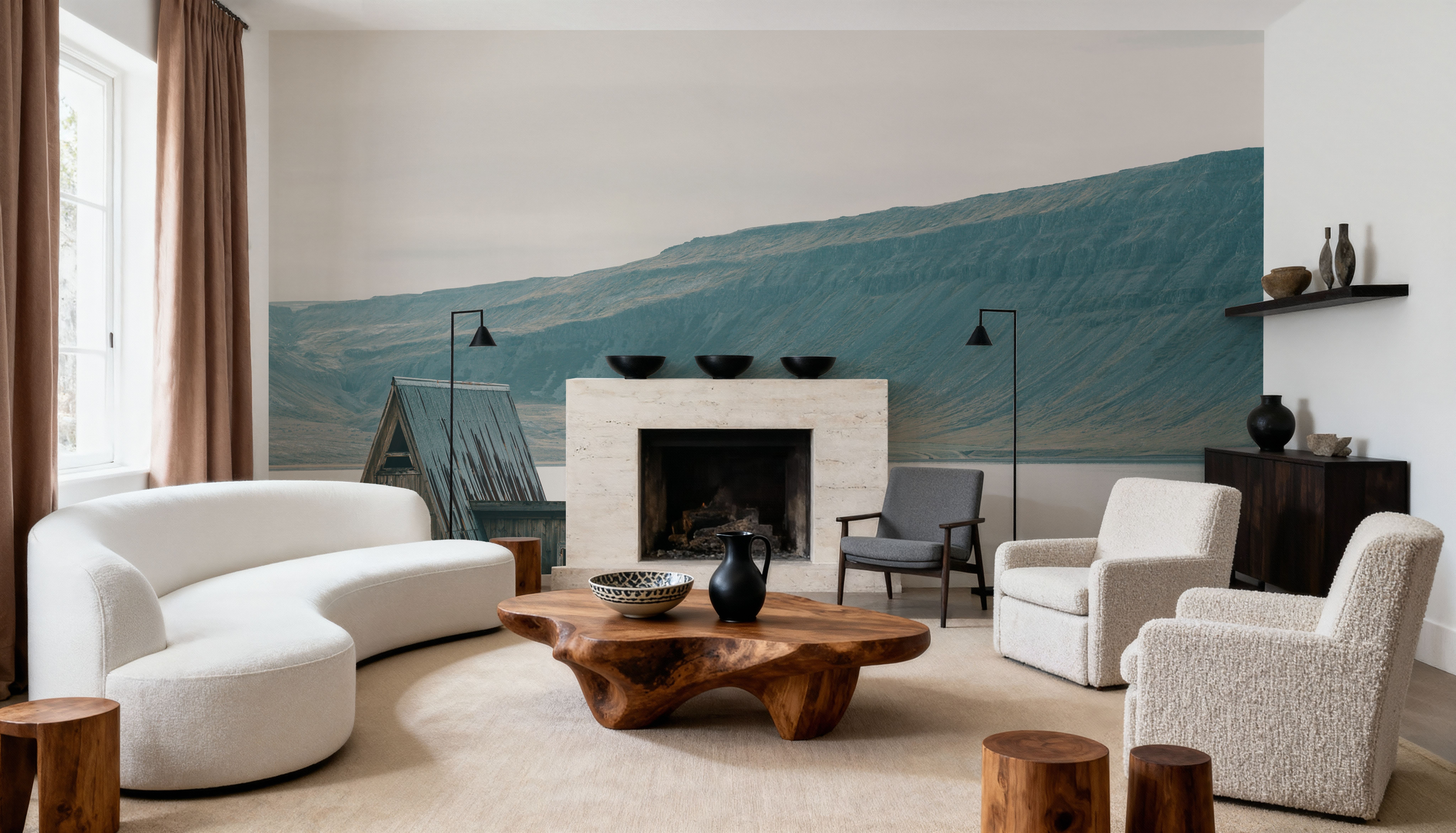 Iceland Shore II, Wallpaper