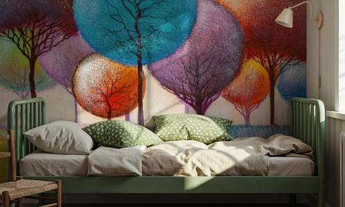 Whimsical Tree Grove