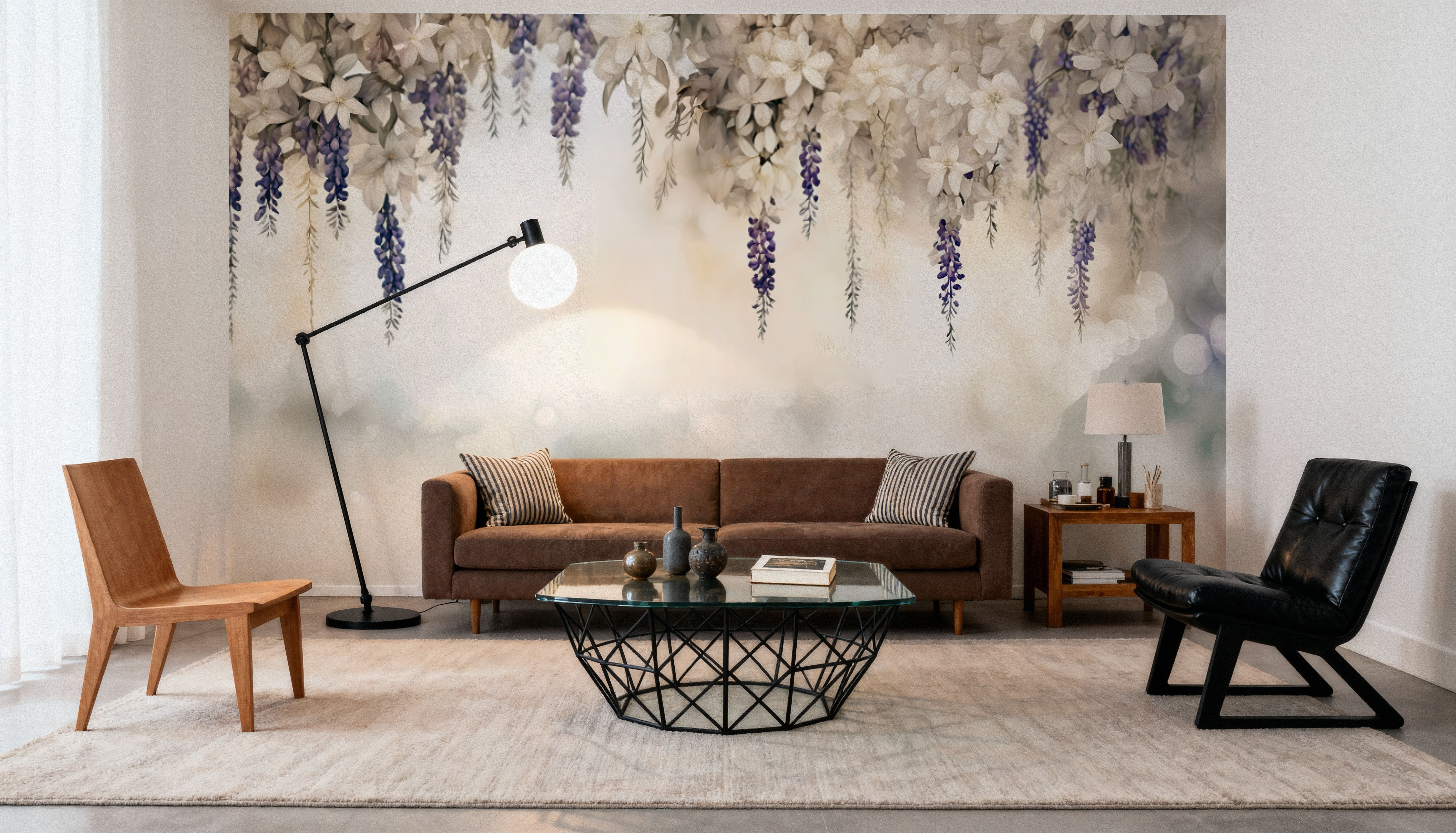 Gentle Wisteria Garden Warm