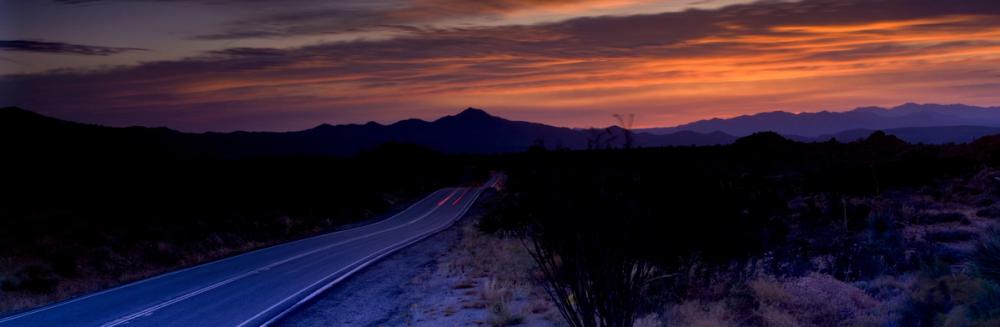 Desert Twilight Highway