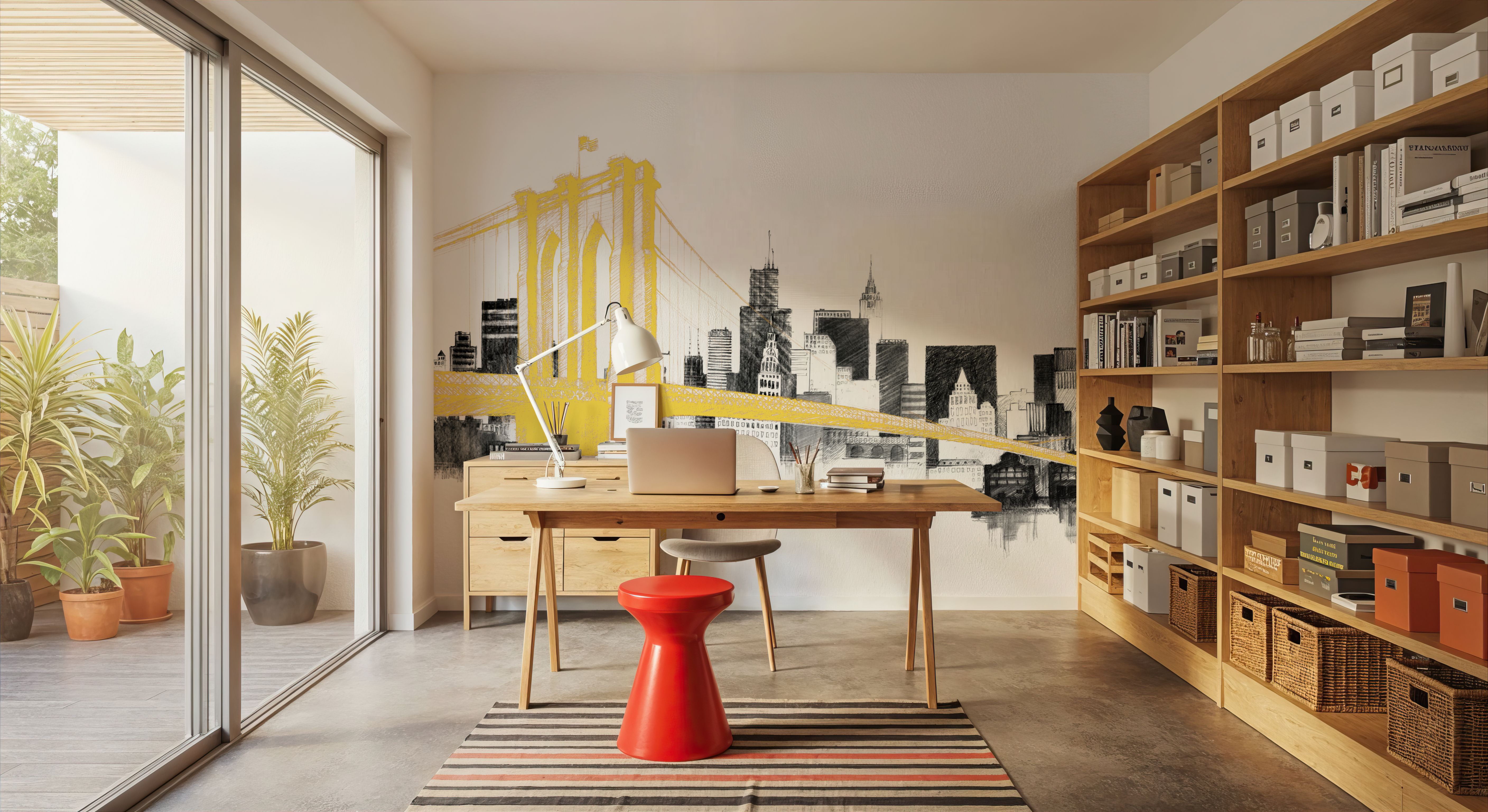 Skyline Crossing Yellow