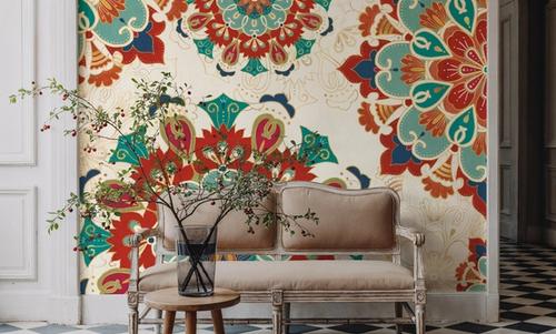 Folk Floral VIII