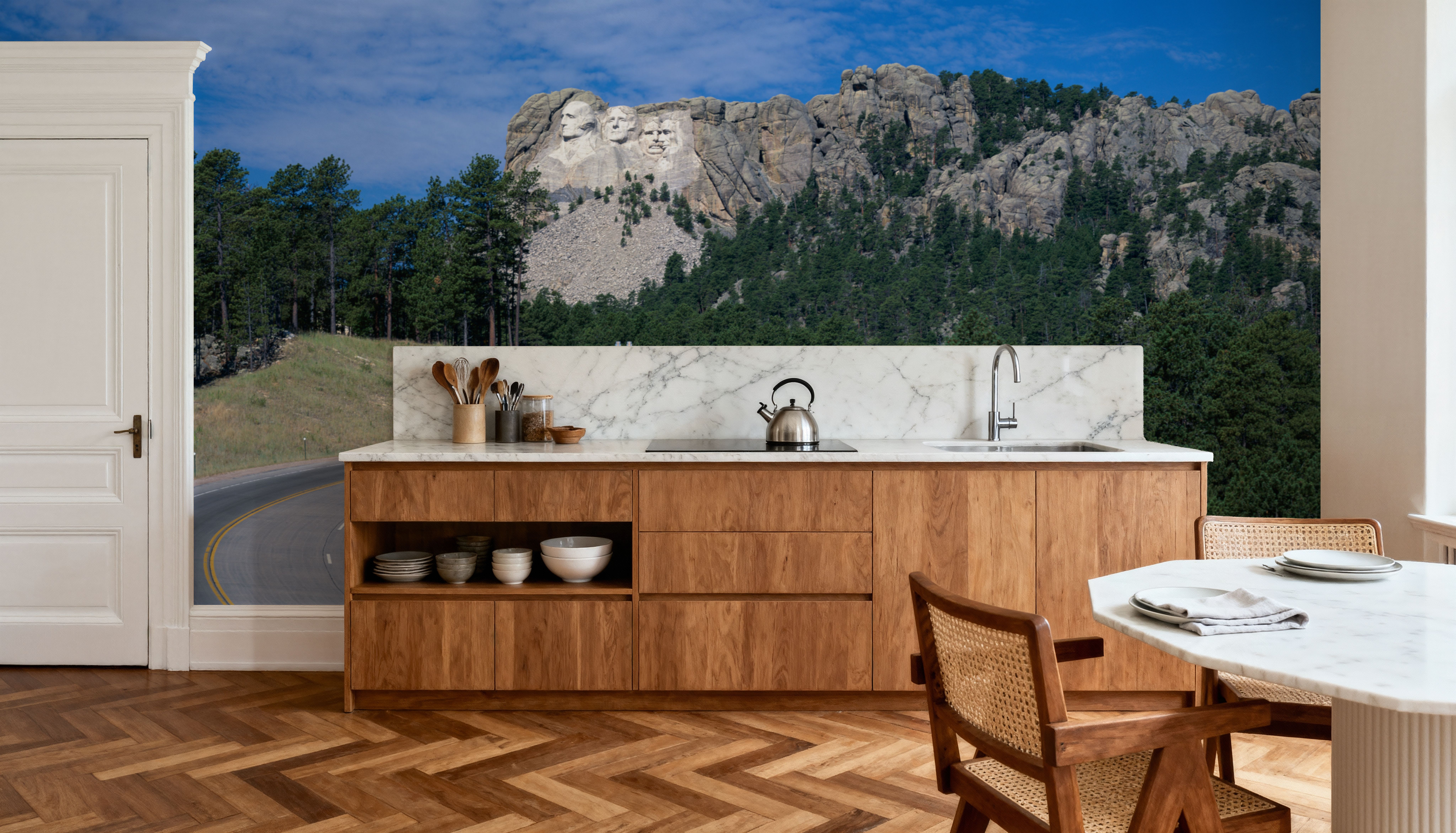 Going to Mount Rushmore, Wallpaper