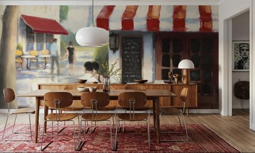 Relaxing at the Cafe II