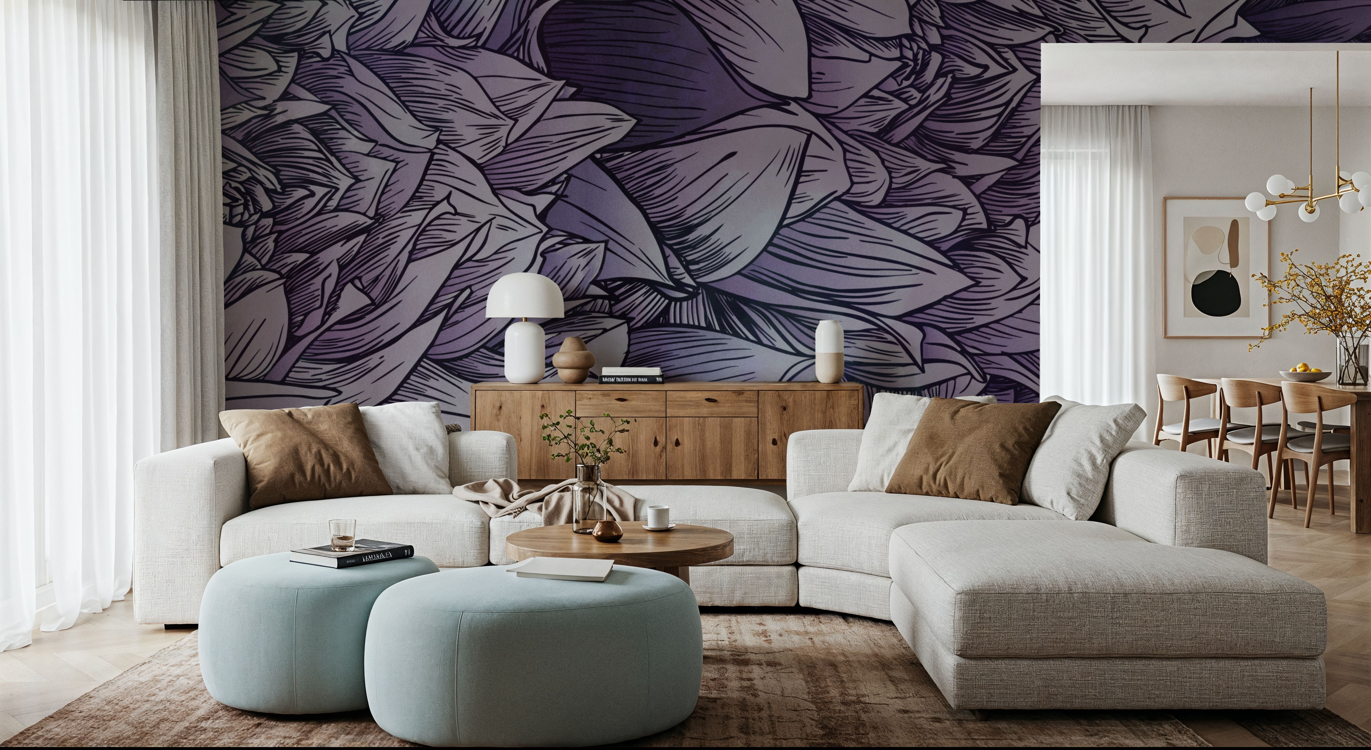 Chasing Dahlia Purple, Wallpaper