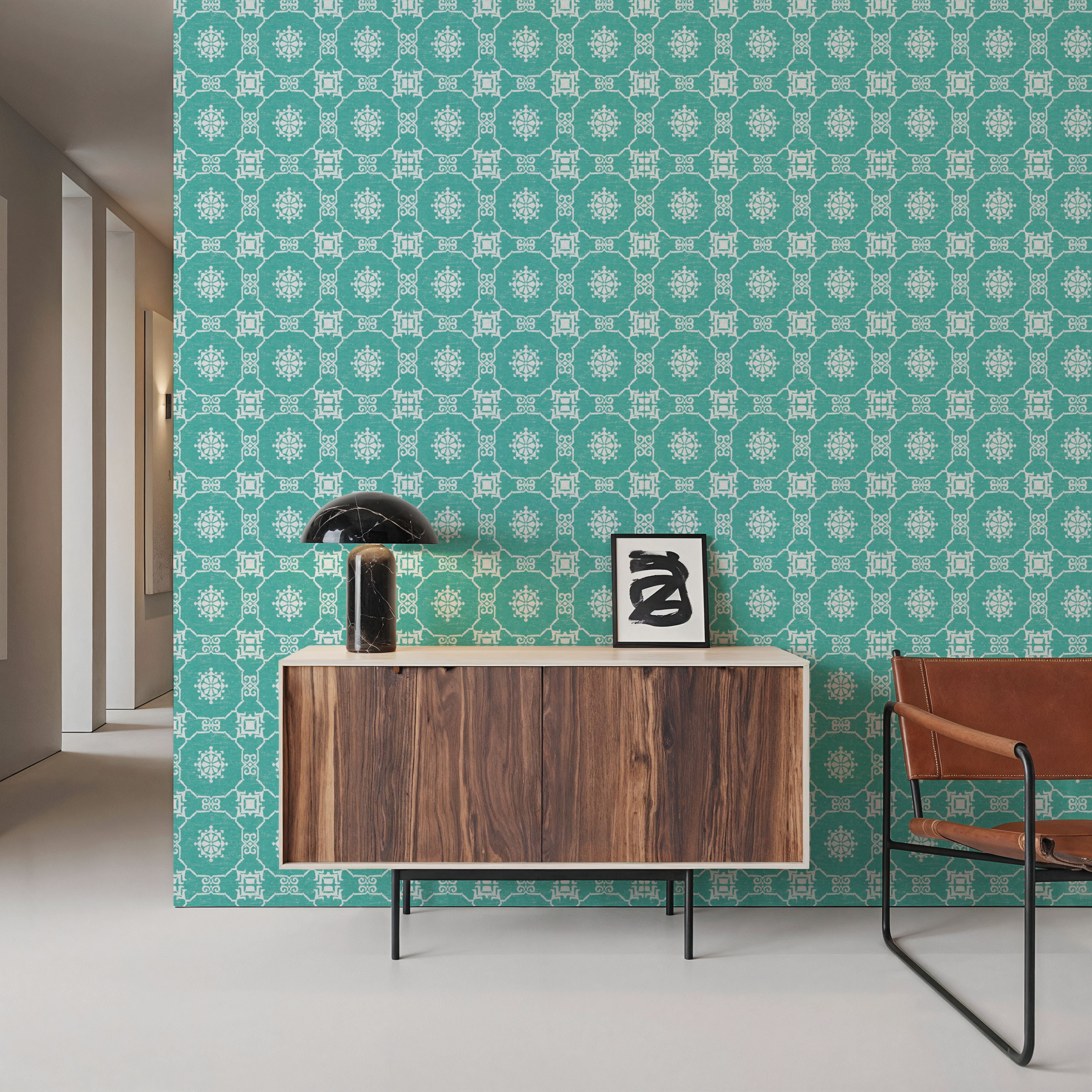 Amadora Connection Turqouise, Papel de parede