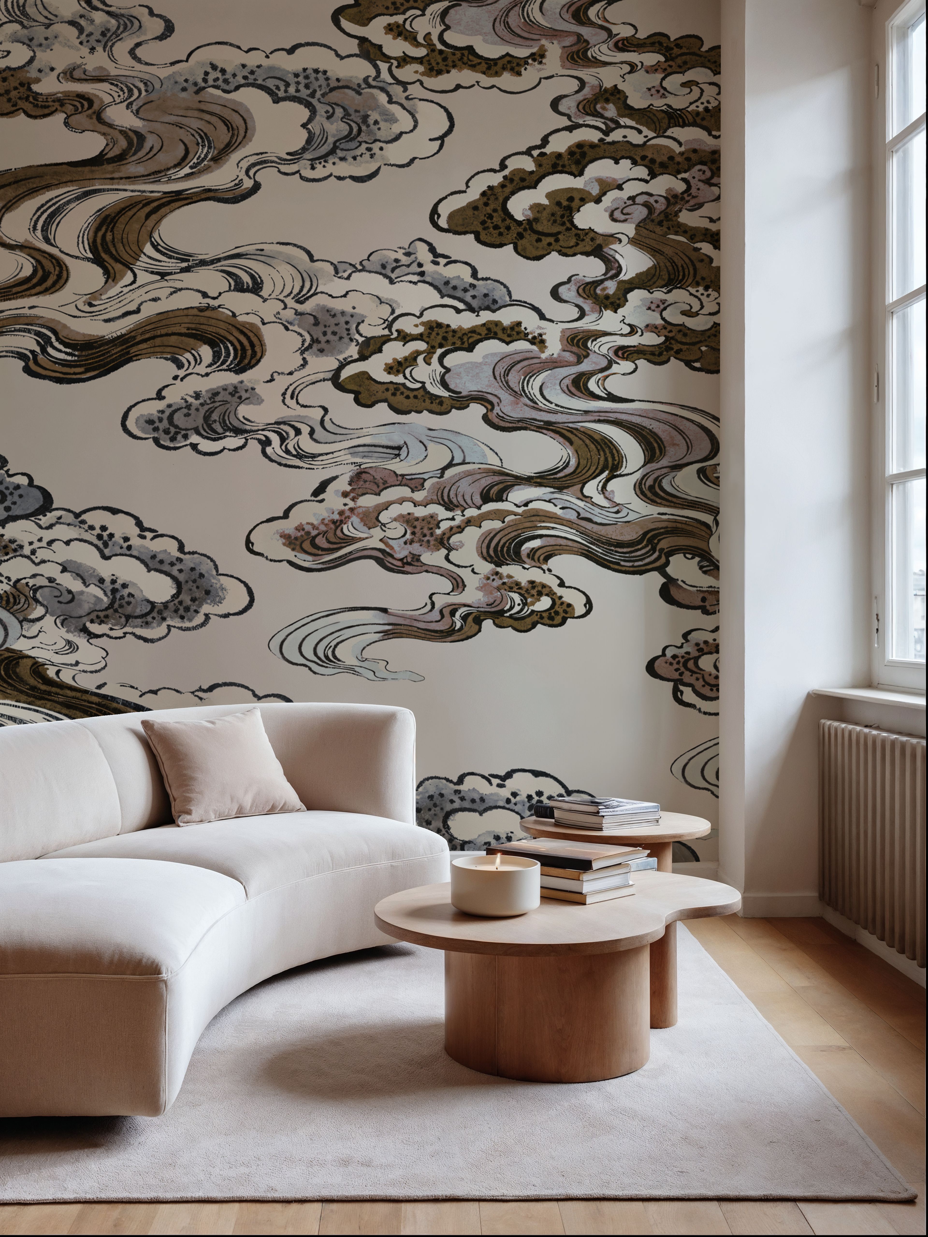 Ukiyo-e Clouds, Browns