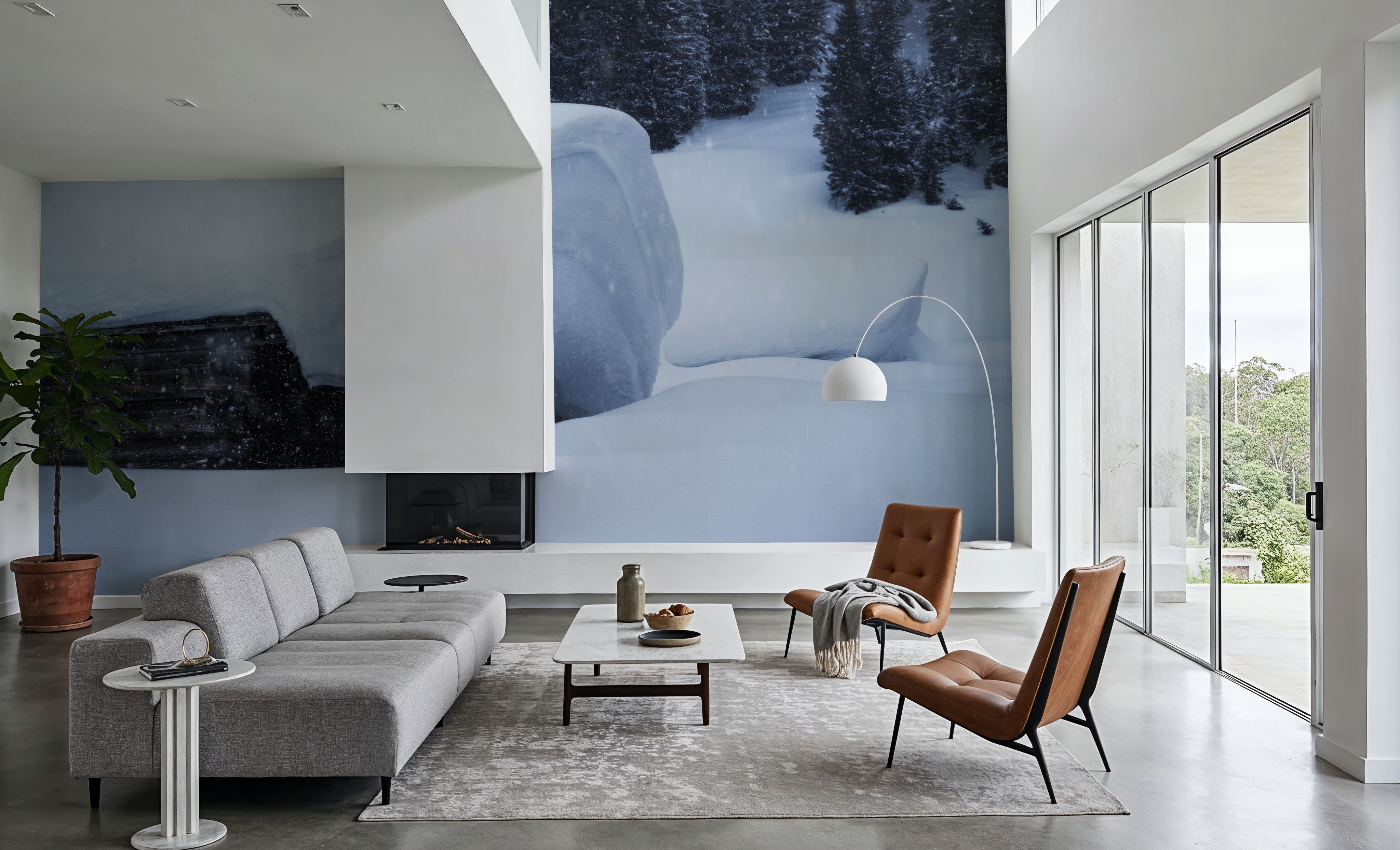 Snowing All Night, Wallpaper