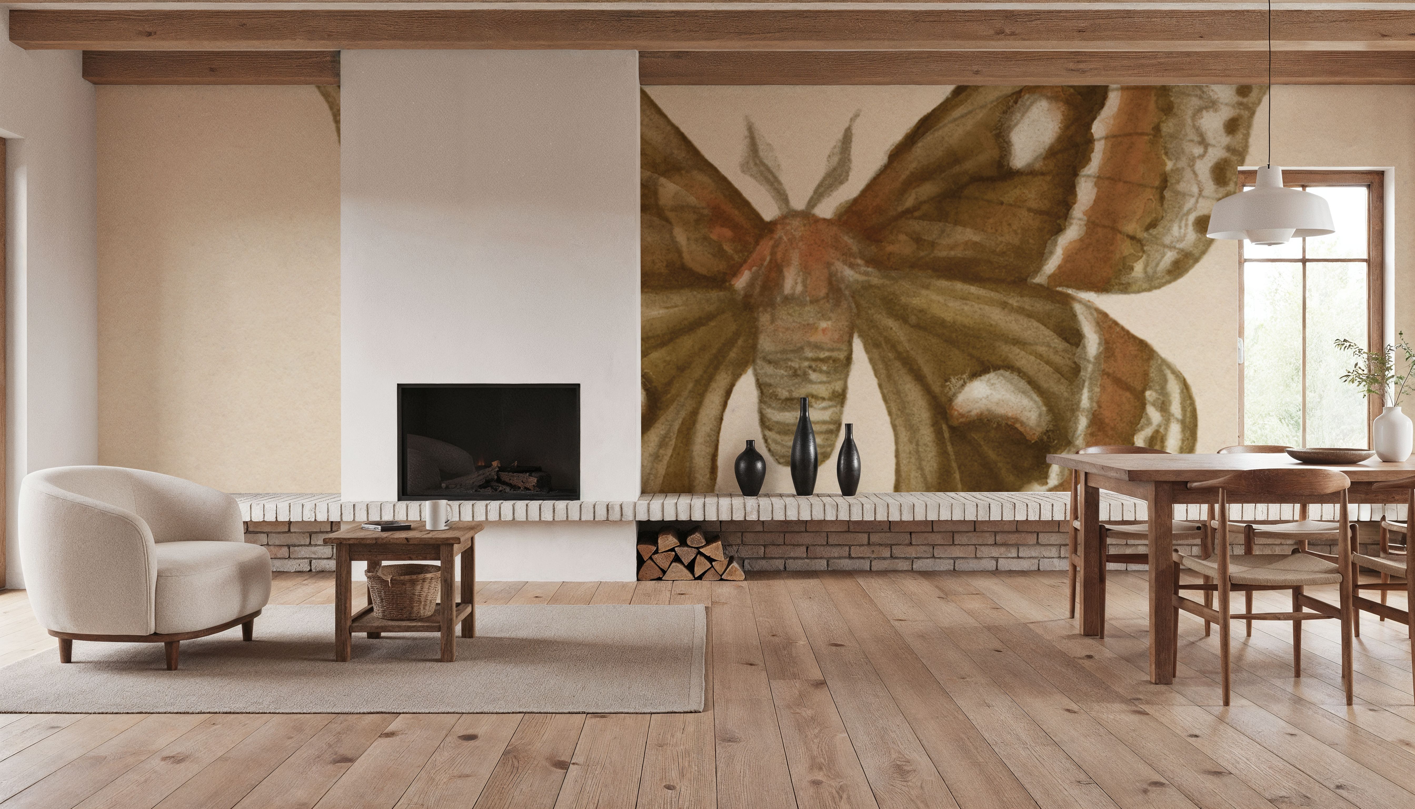 Spooky Halloween Moth I