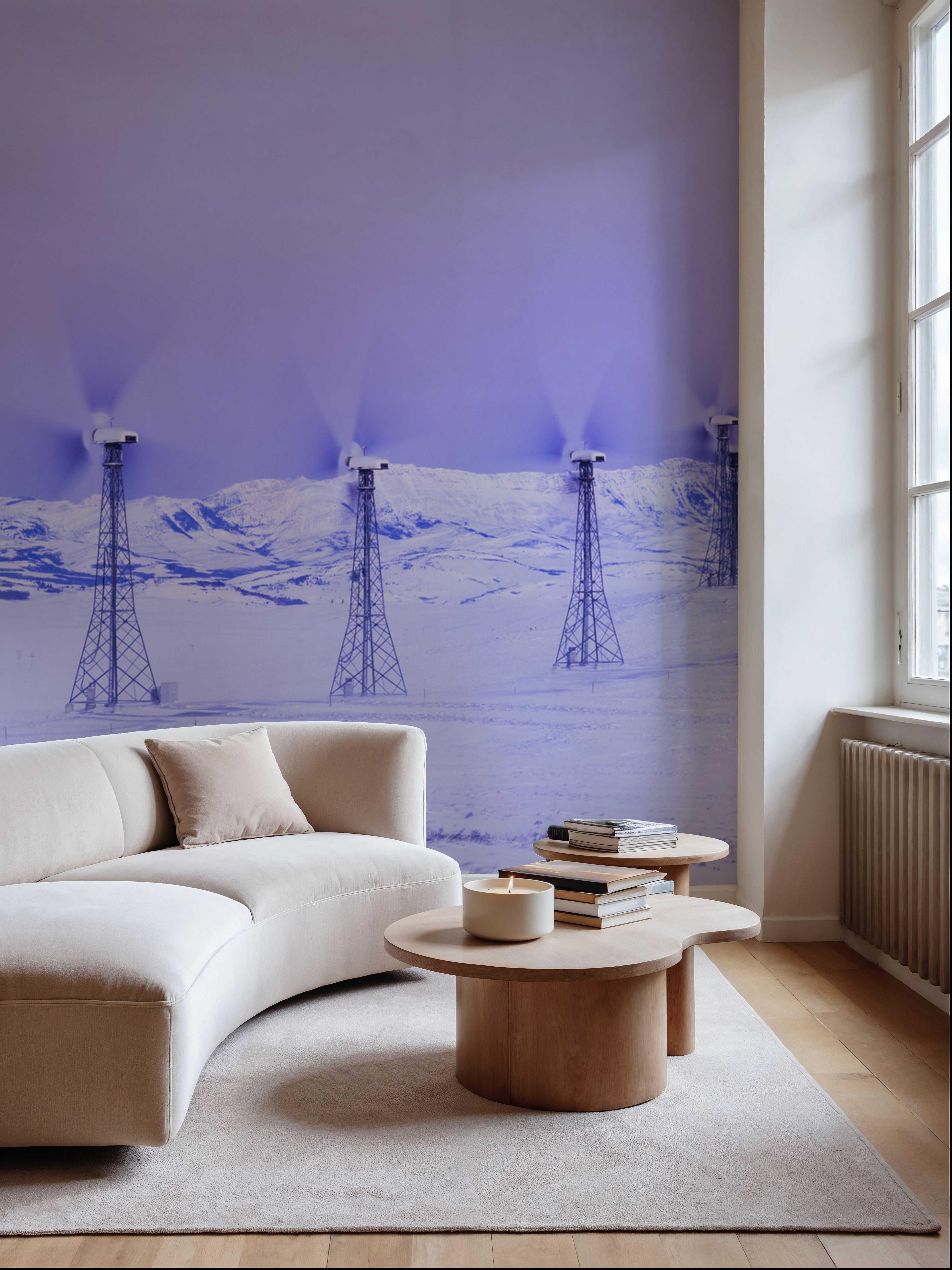 Wind Farm in Winter