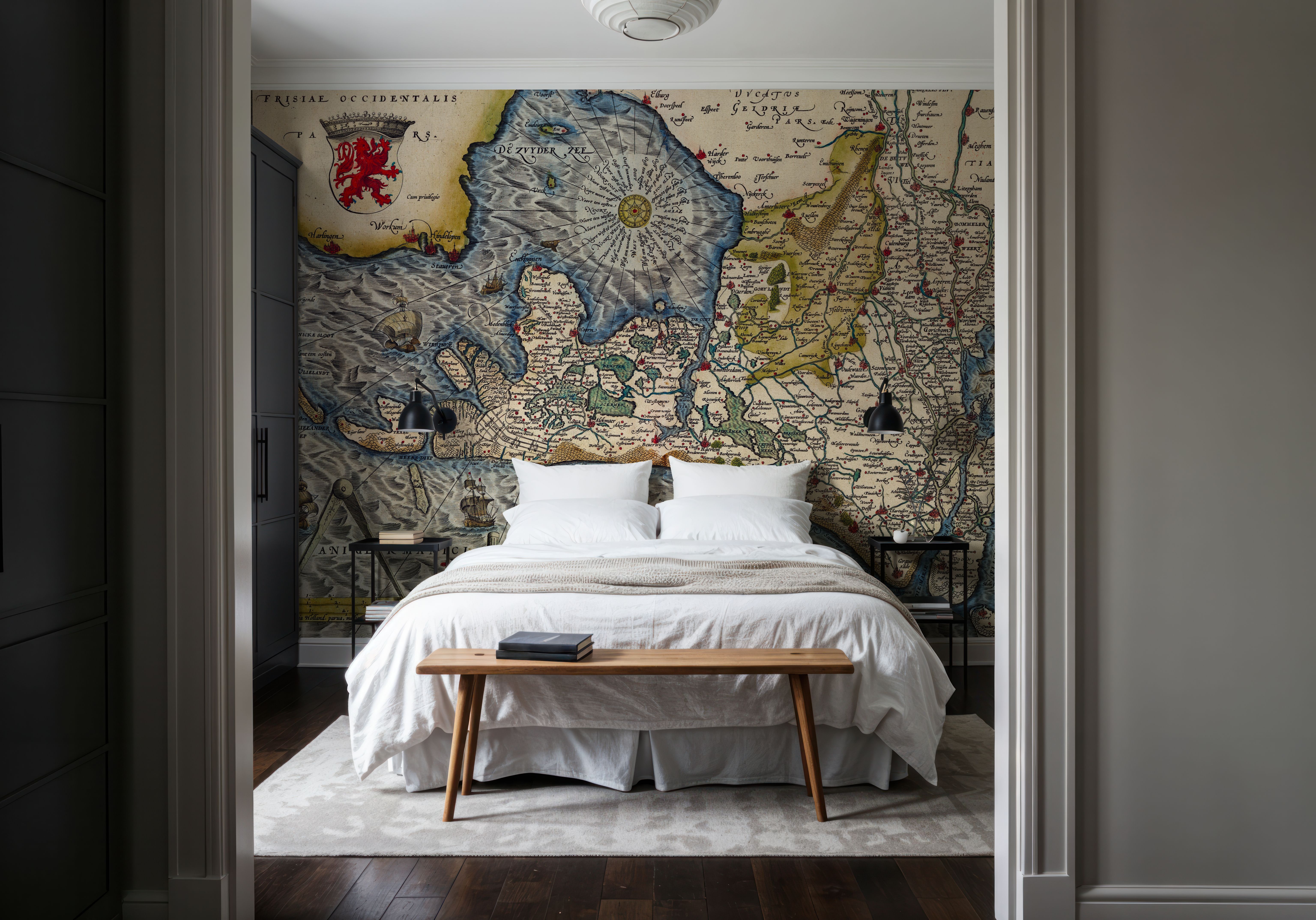 Old Map of The Neatherlands, 1570