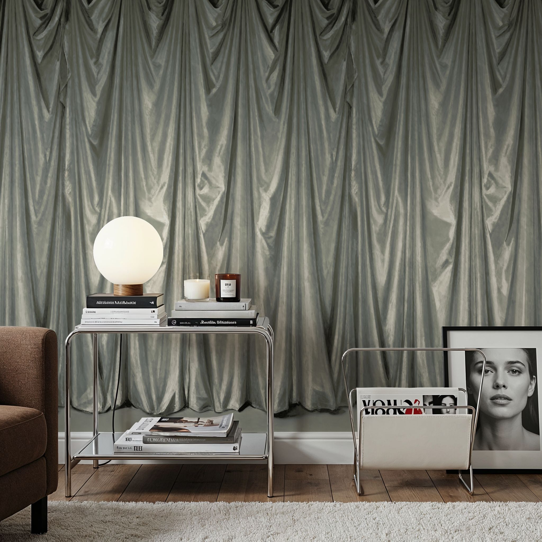 Medici Drapes, Sage