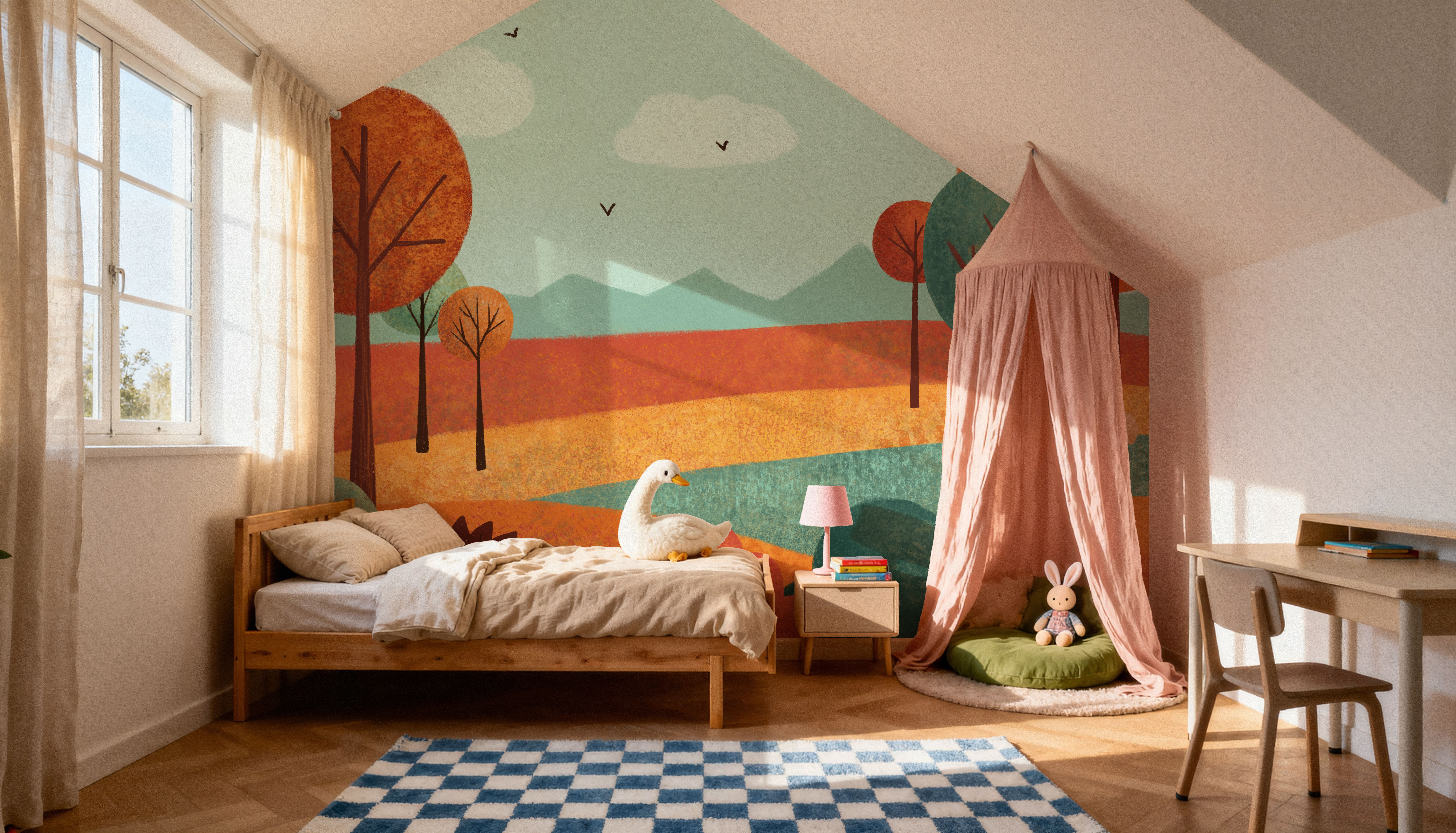 Rabbit & Hedgehog Peek A Boo