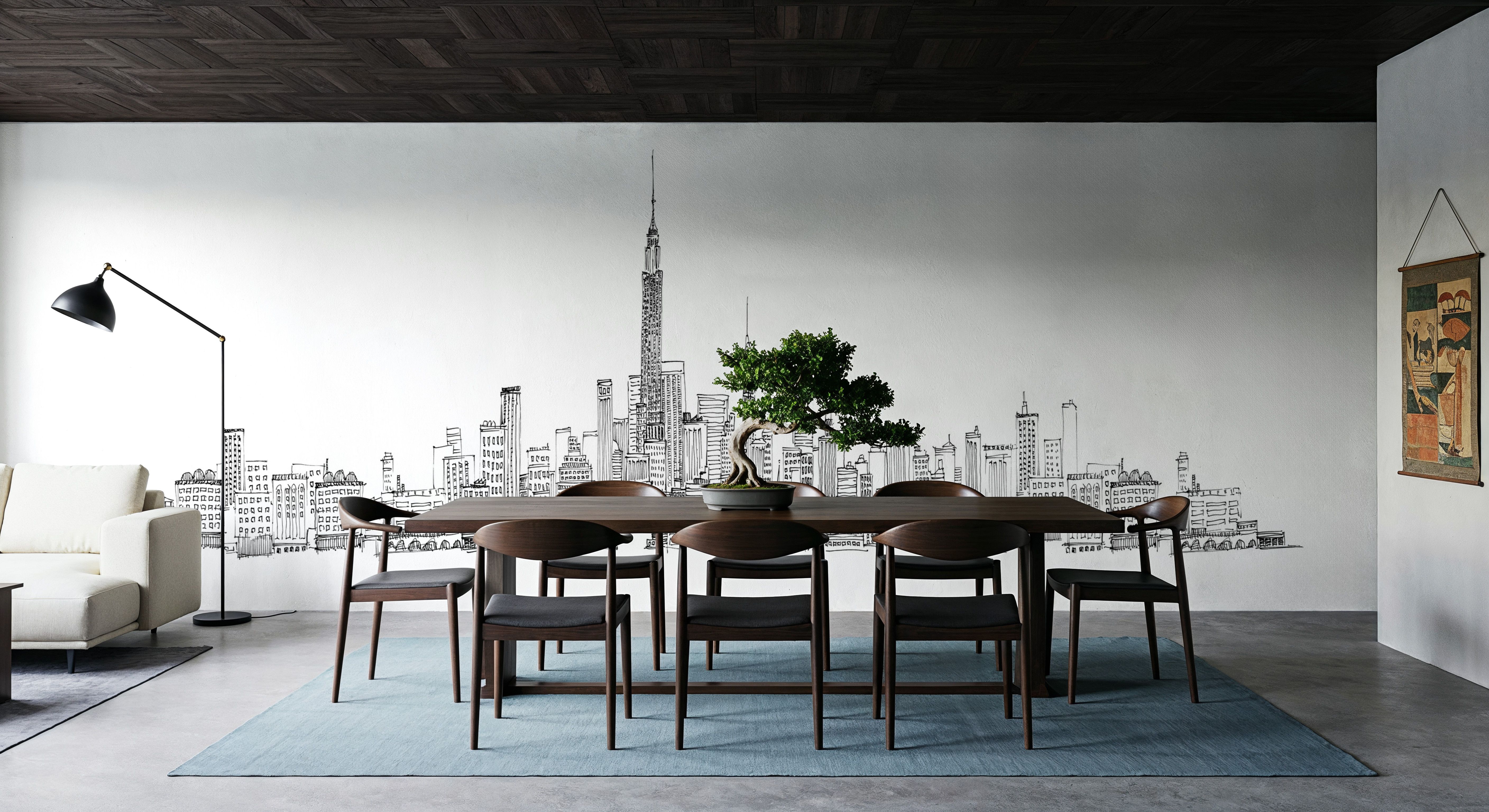 New York Skyline IV, Tapet