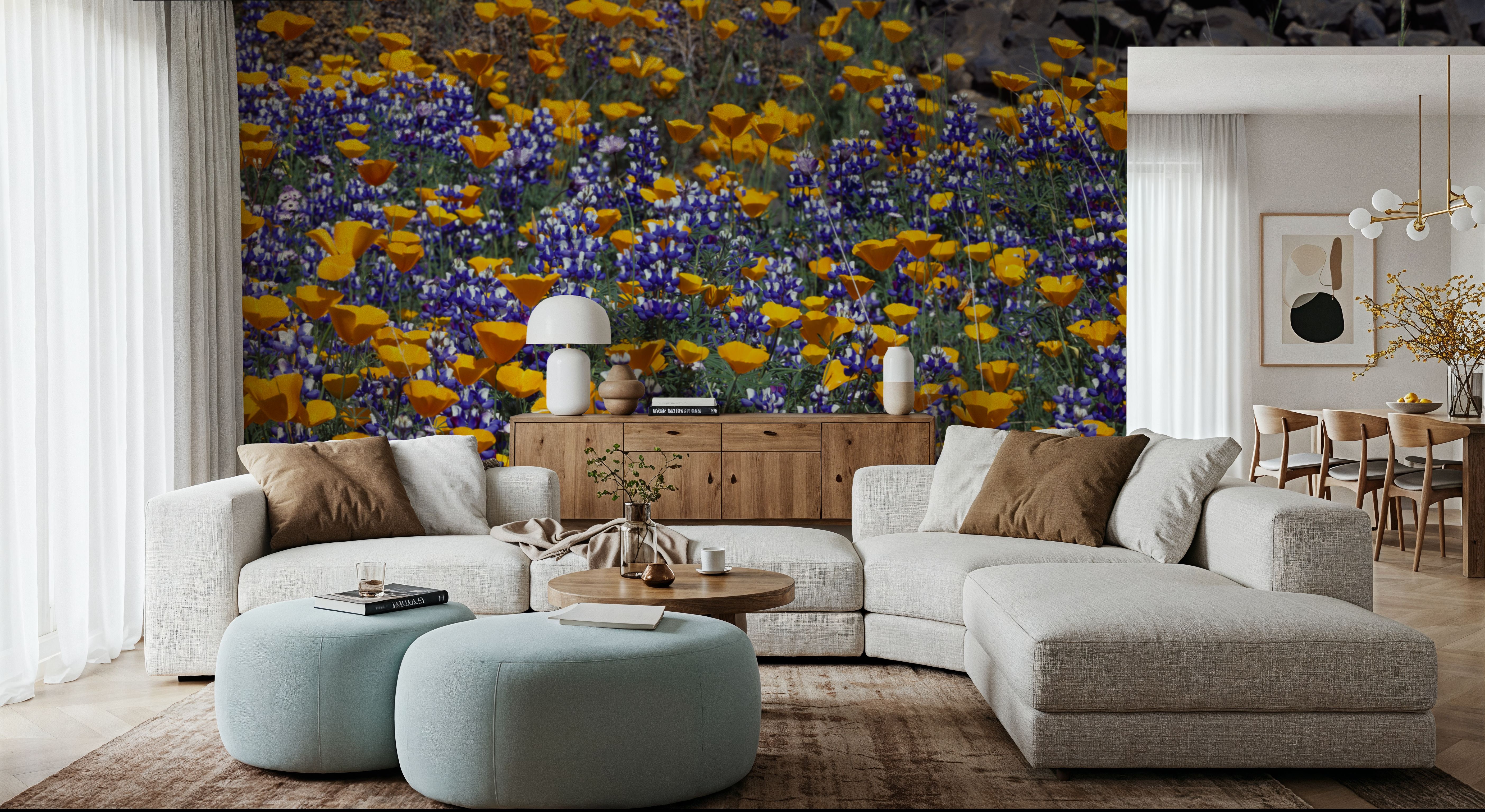 Poppy and Lupine Meadow
