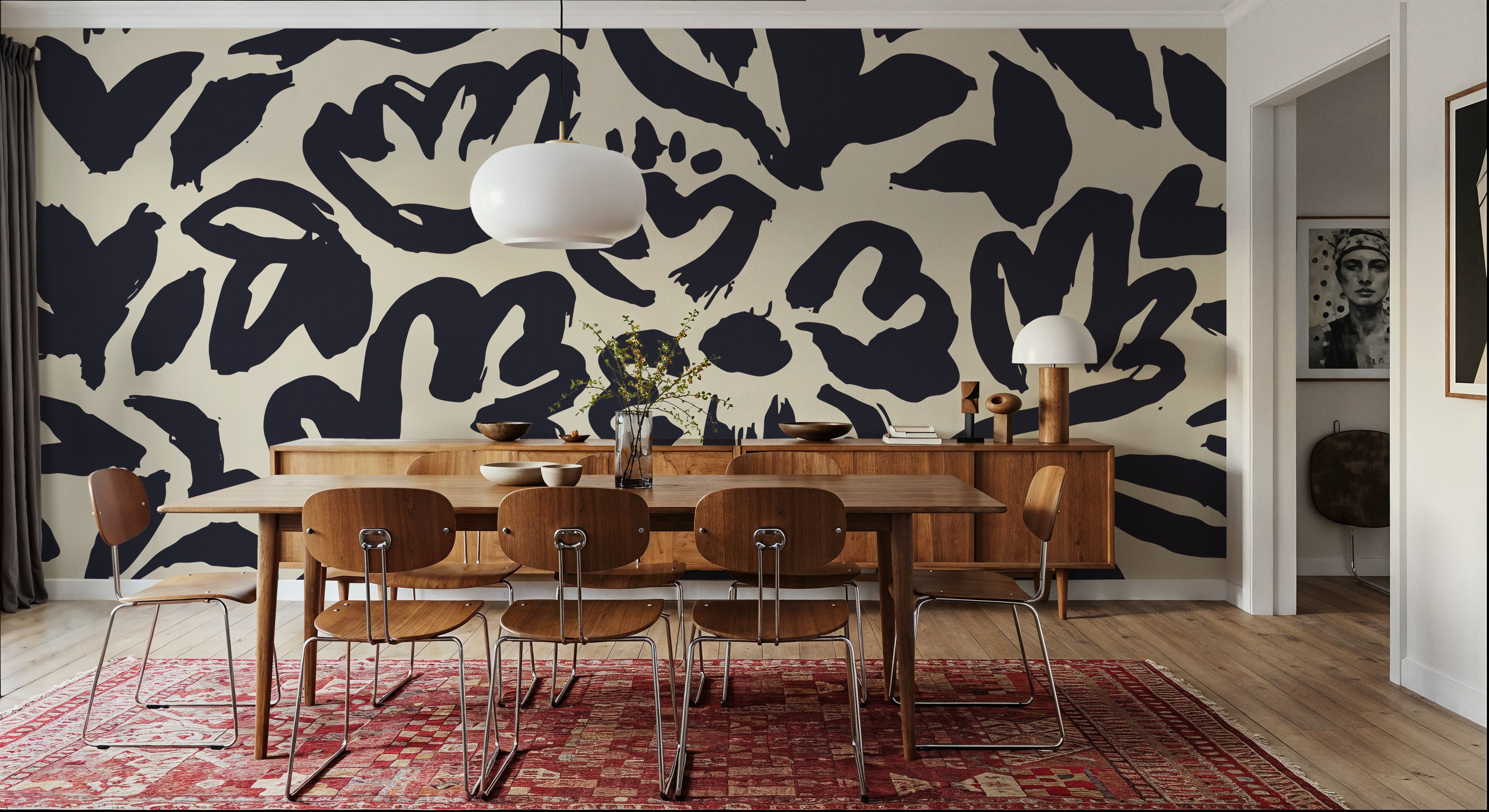 Ink Blossom, Wallpaper