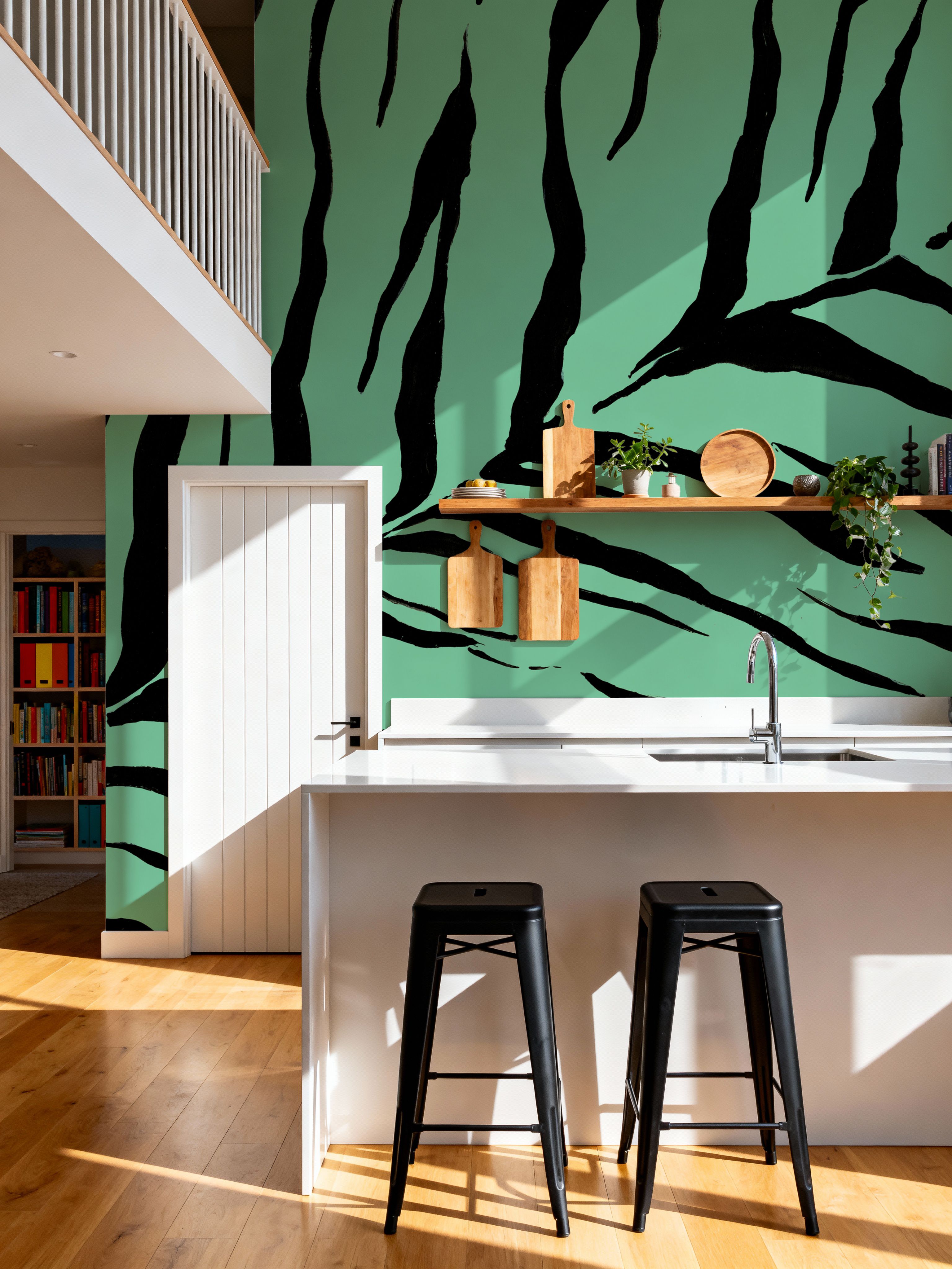 Animal Print III Green