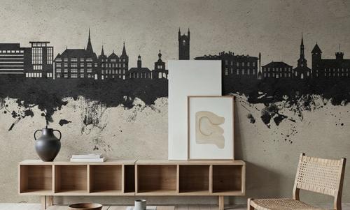Vevey Switzerland Skyline Concrete