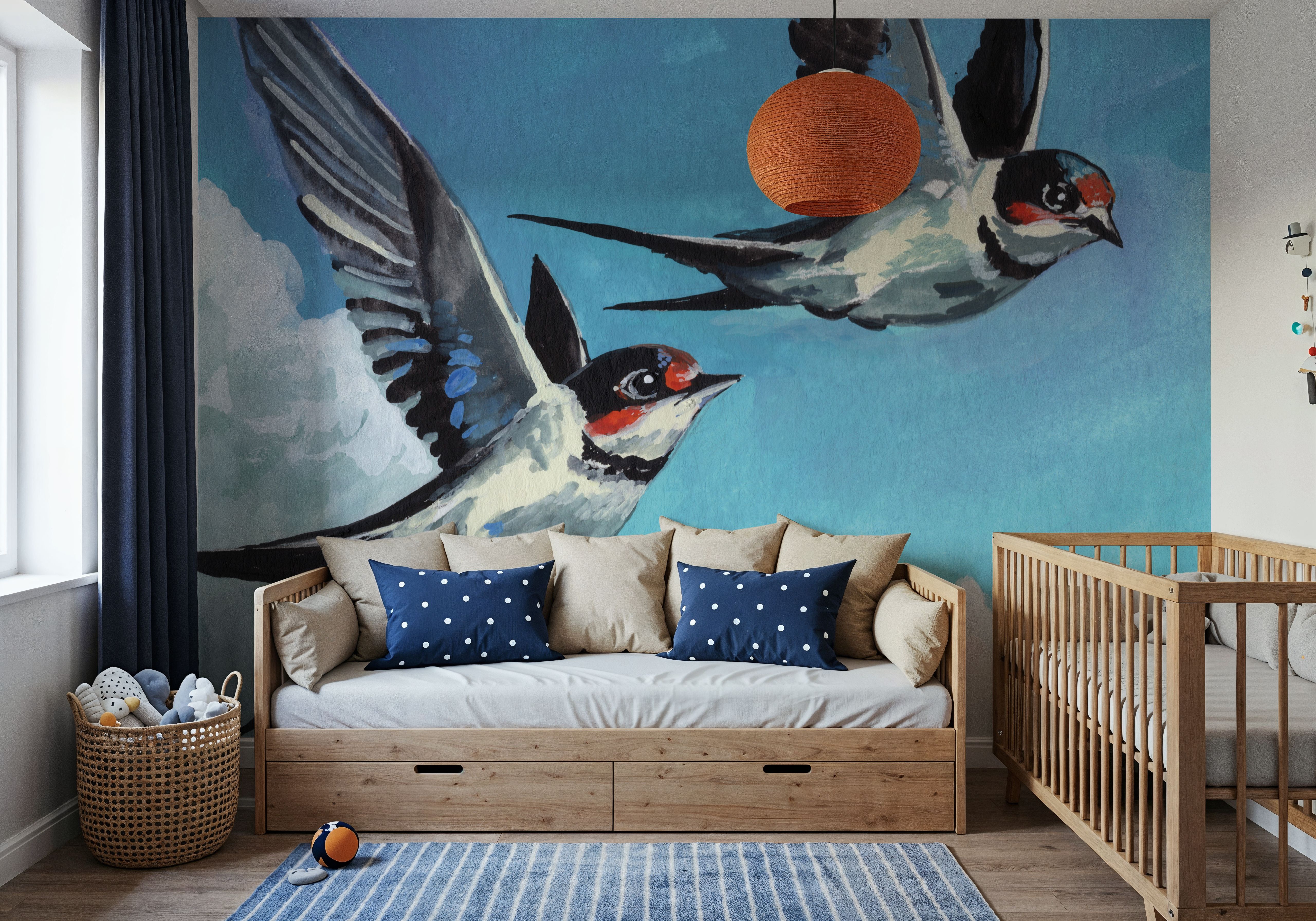 Two Birds in The Clouds