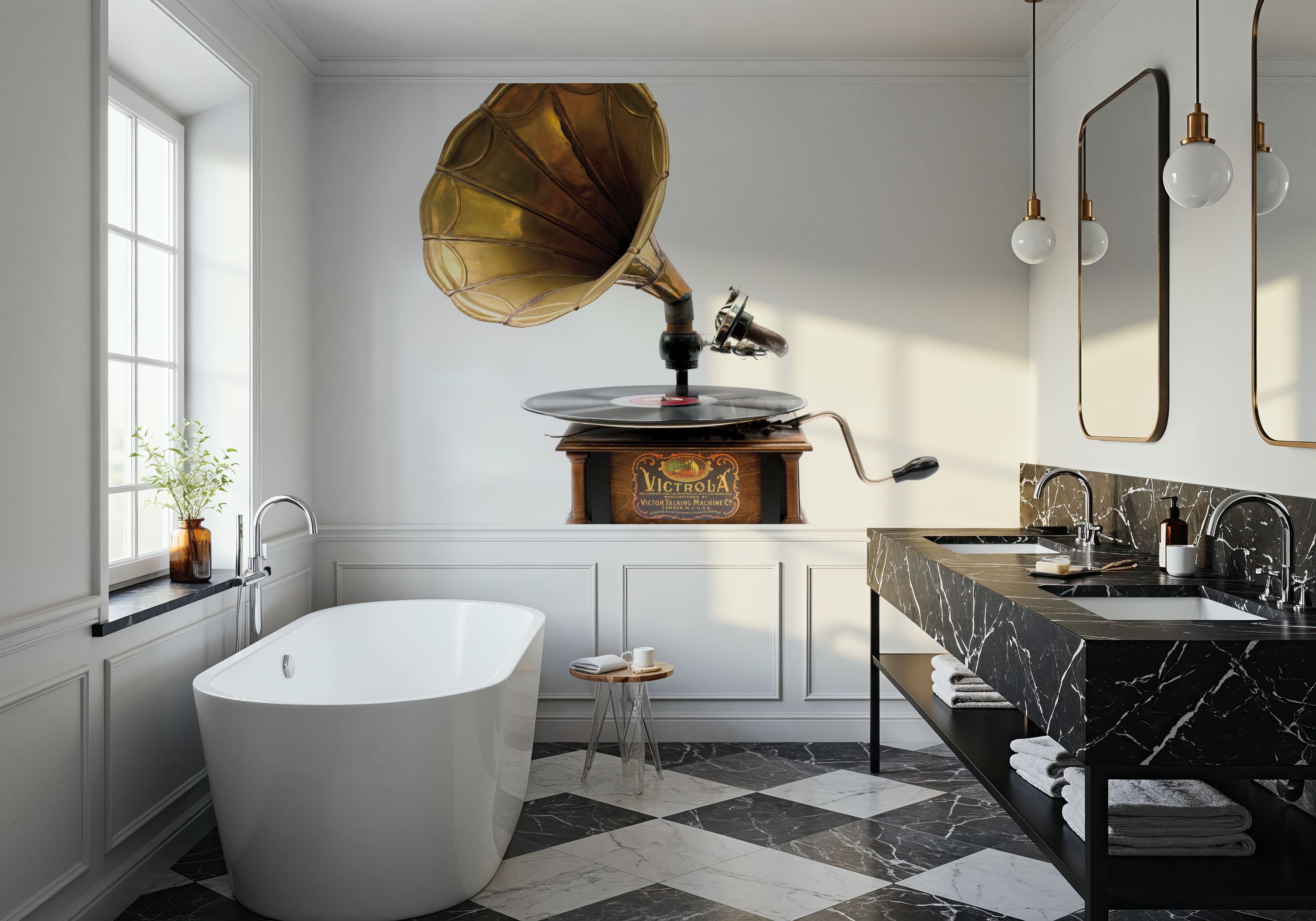 Gramaphone, Wallpaper