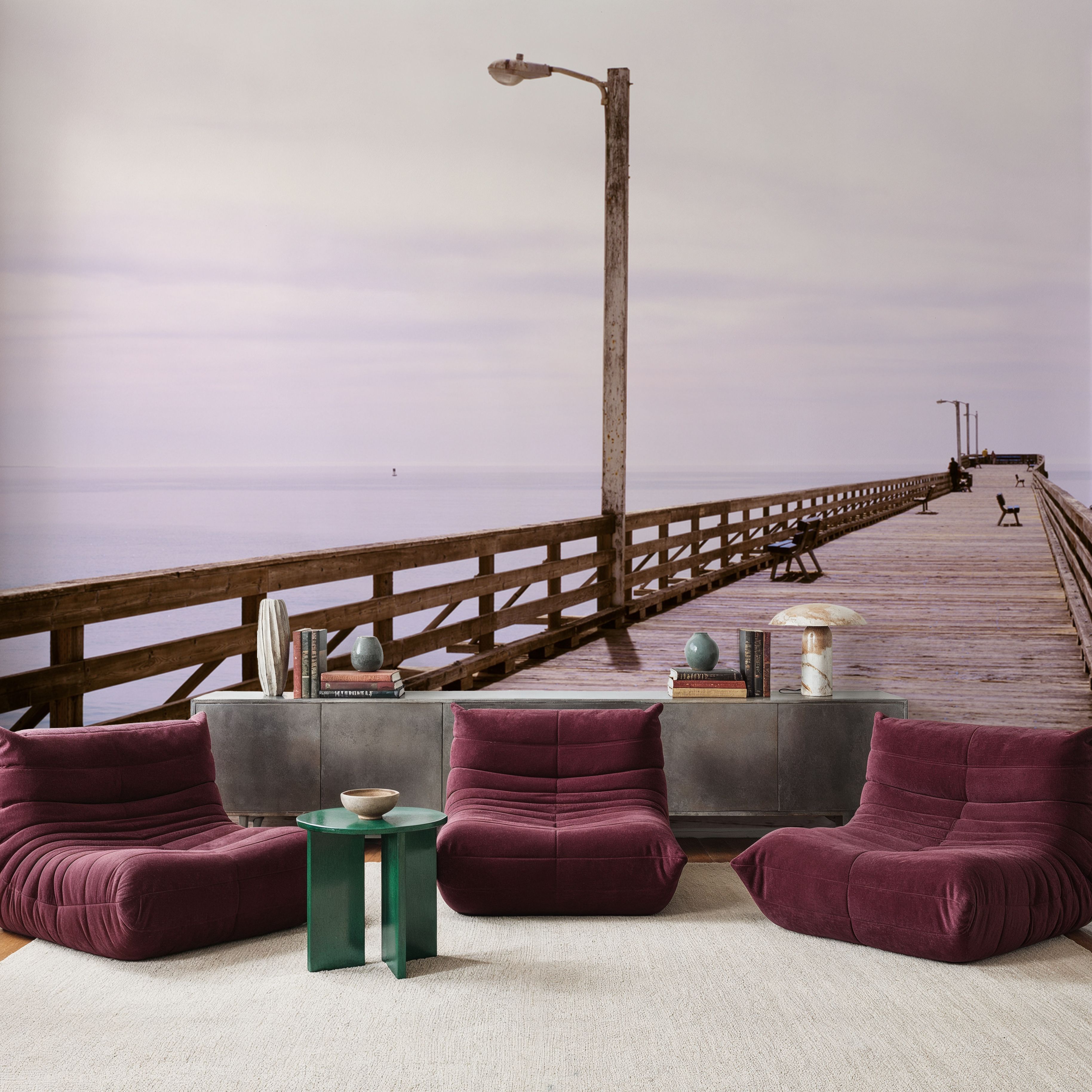 Tranquil Harbor Pier