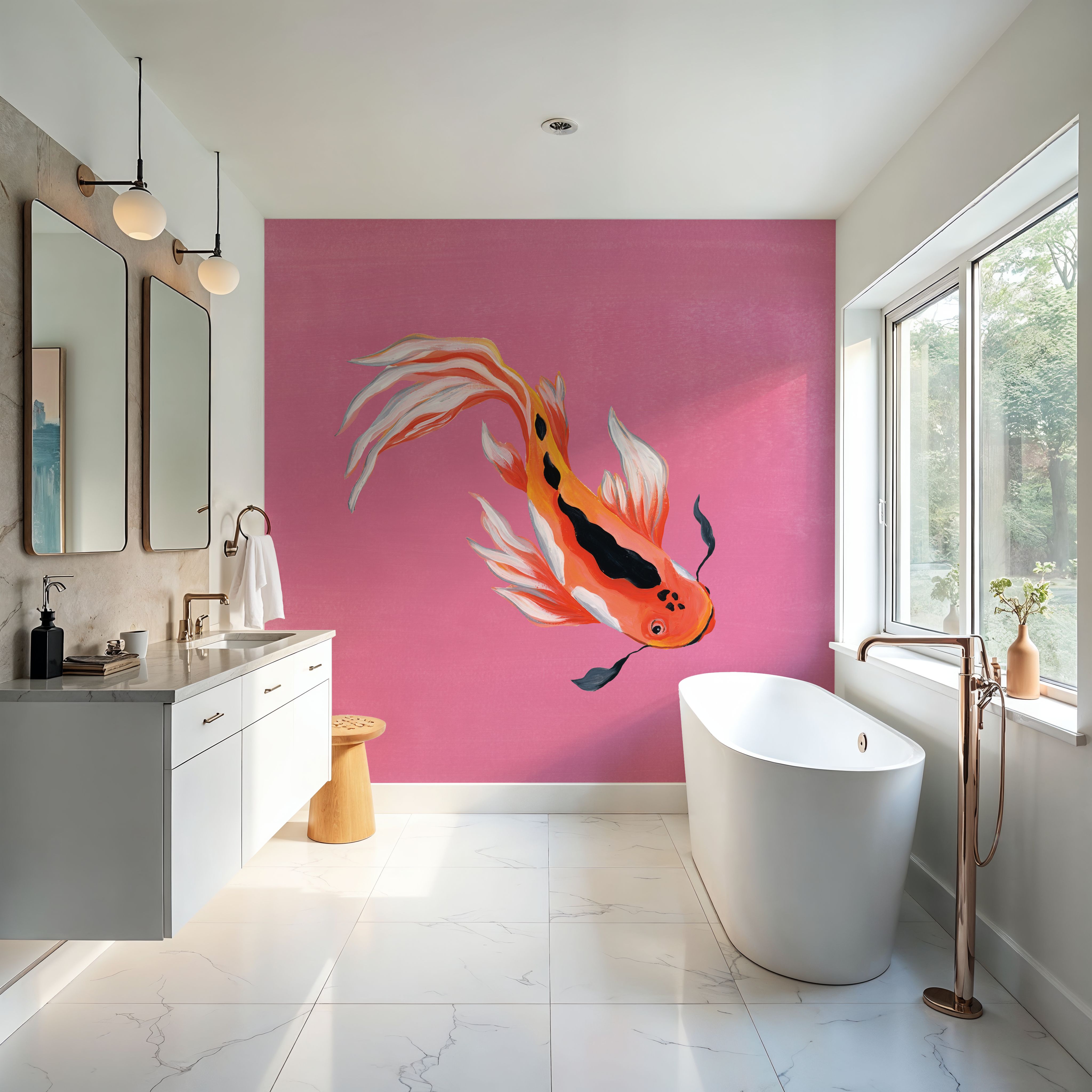 Colorful Koi III