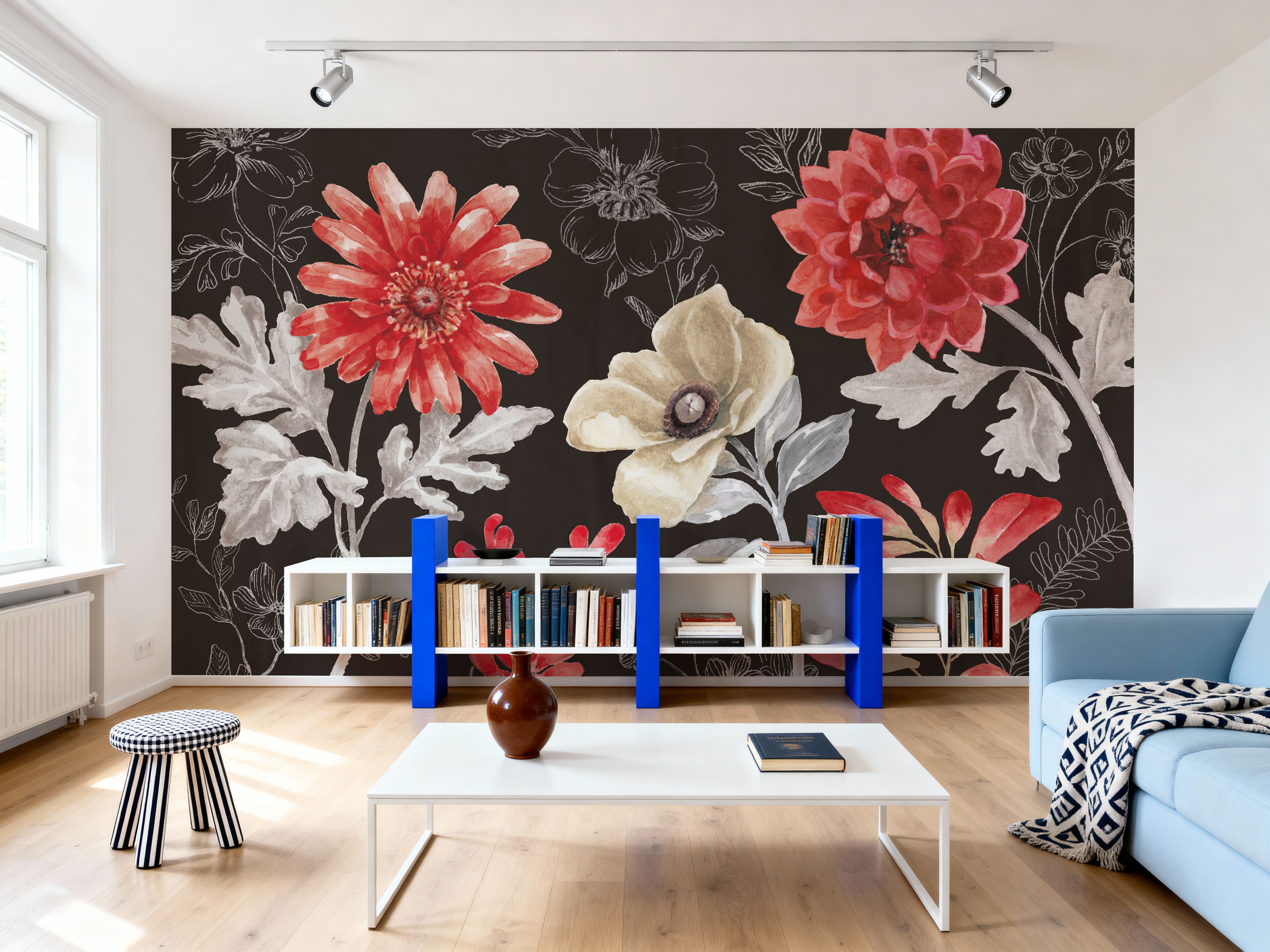 Flora Toile I Dark