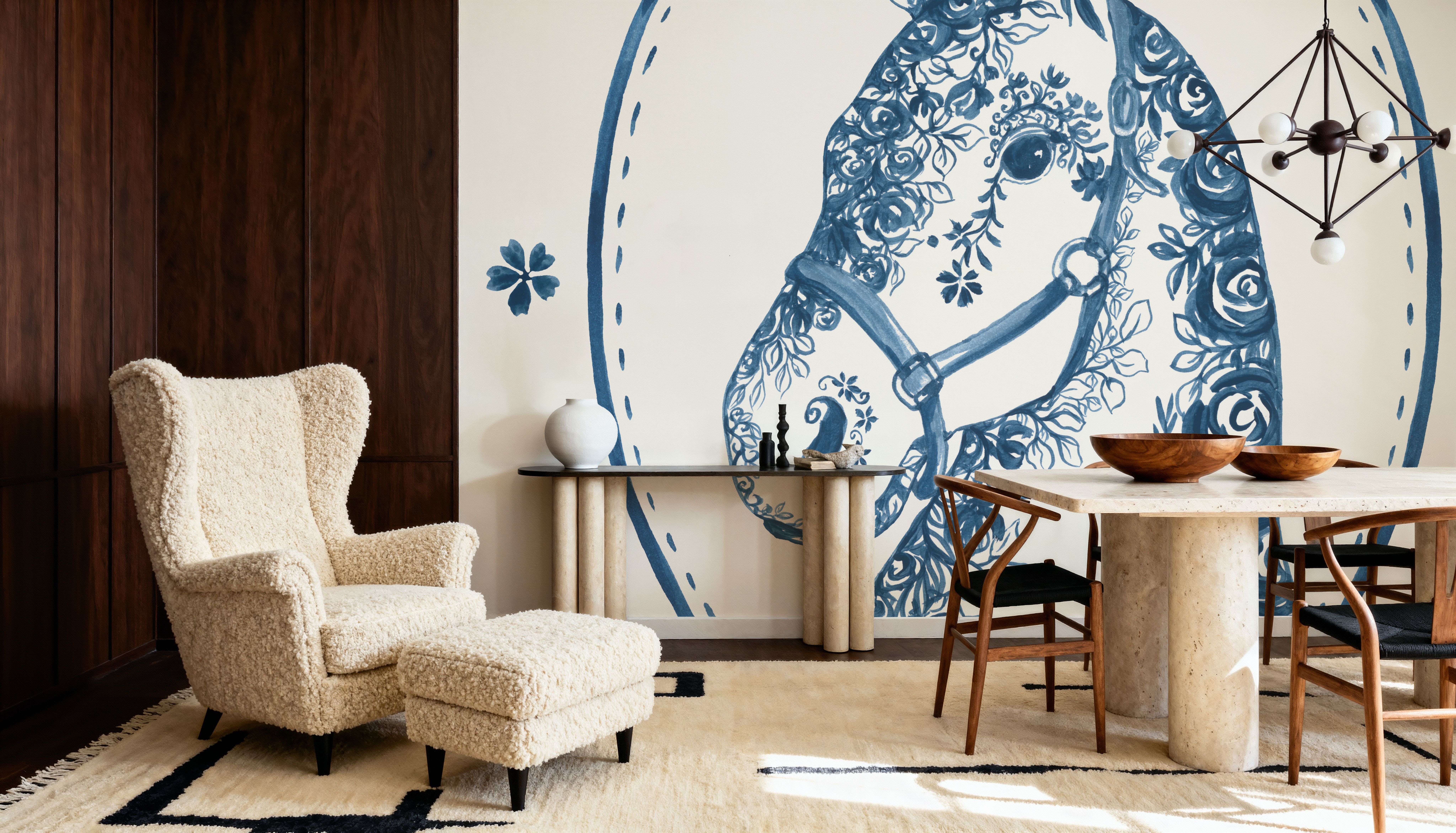 Chinoiserie Cowgirl II