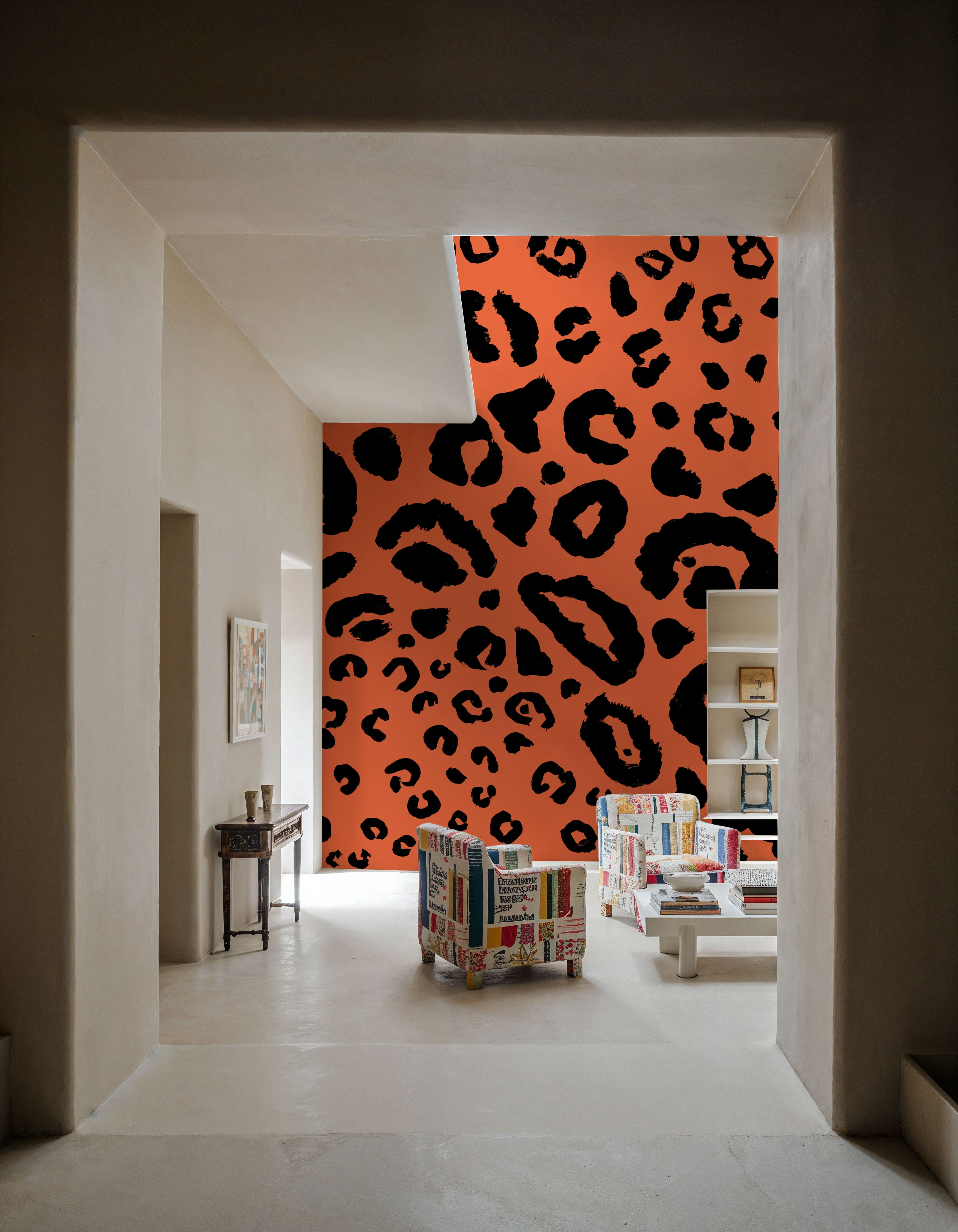 Animal Print II Orange