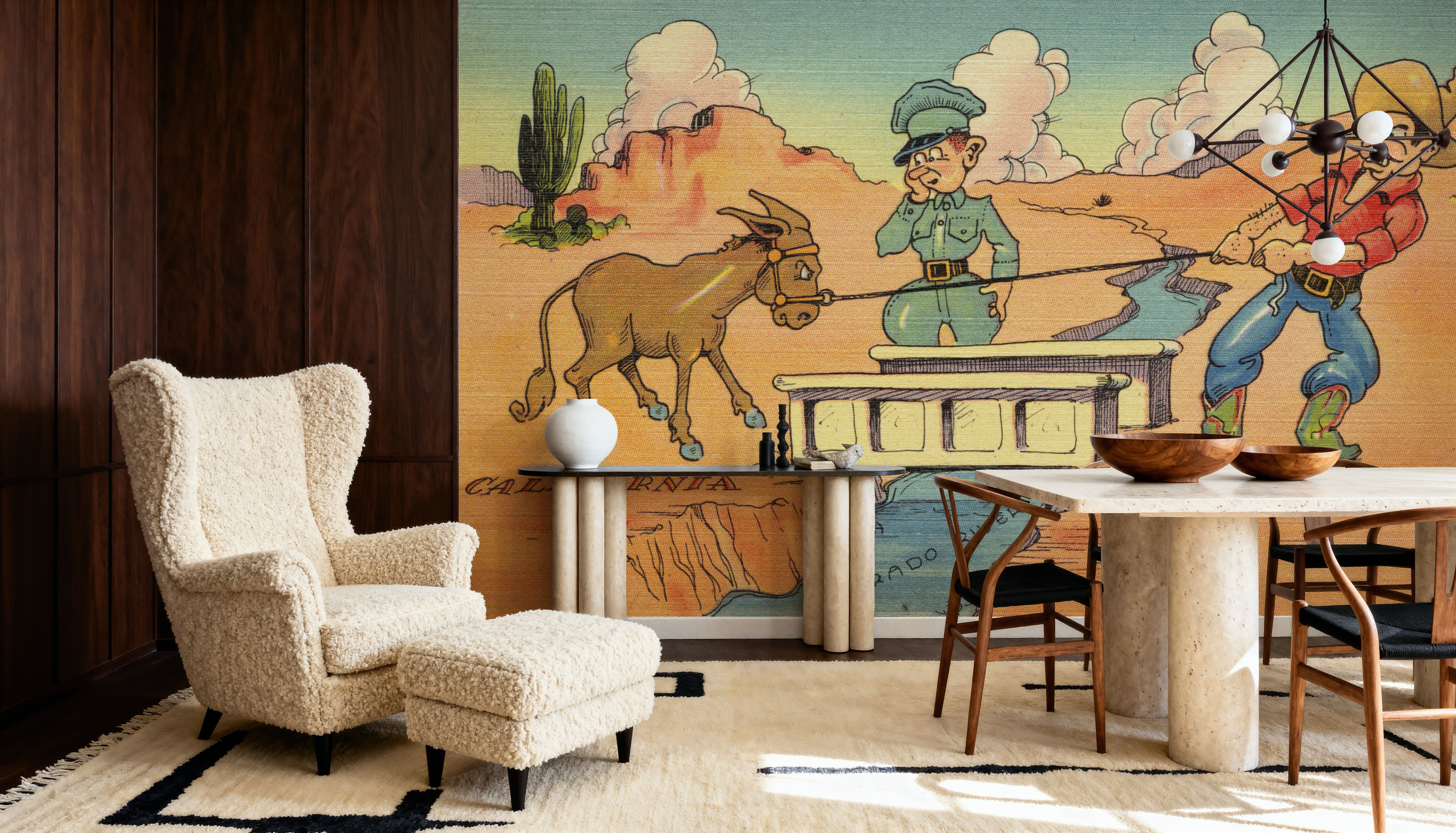 Greetings from the Donkey - Screenprint Postcard