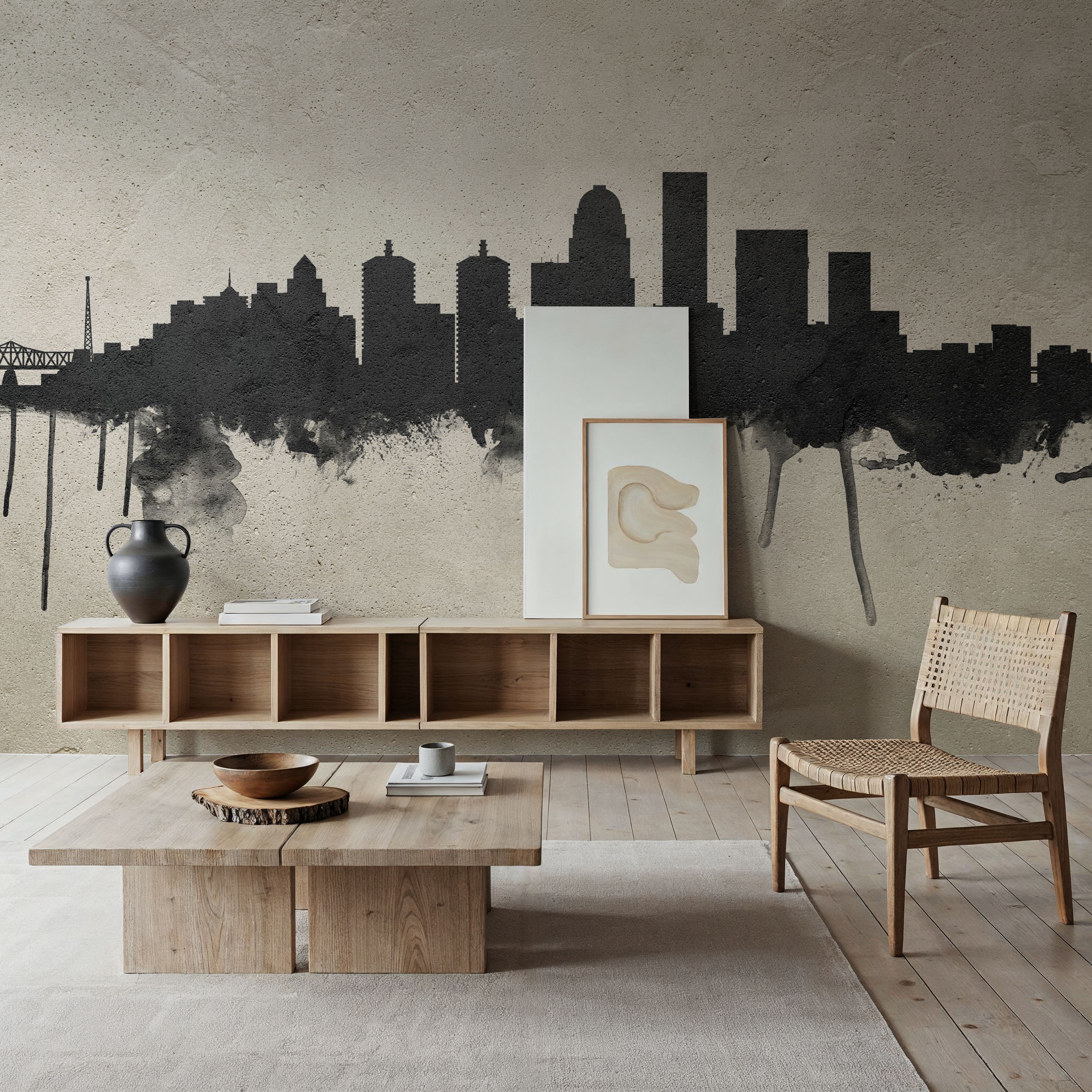 Louisville Kentucky Skyline Concrete