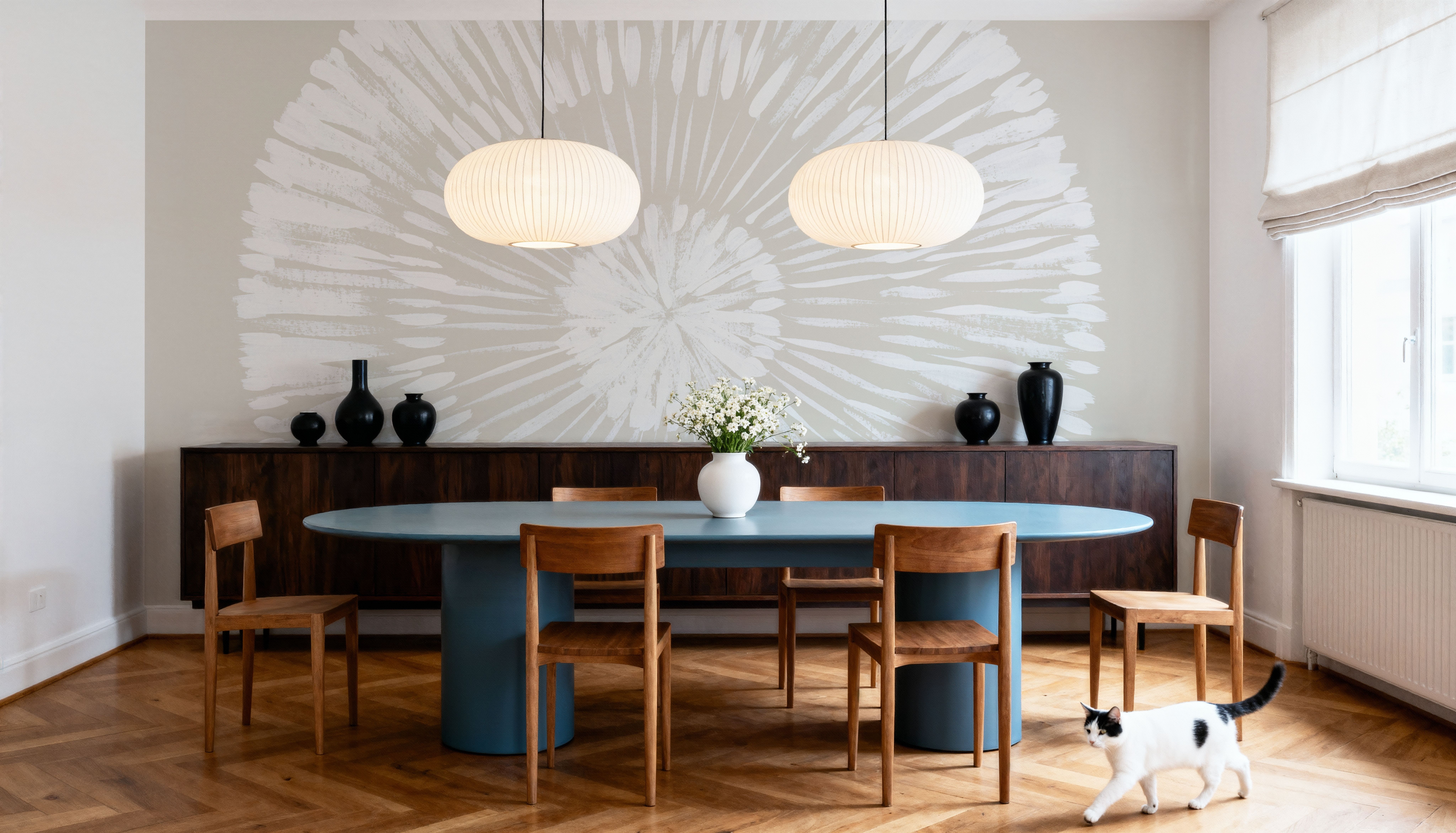 Coastal Block Print II Neutral