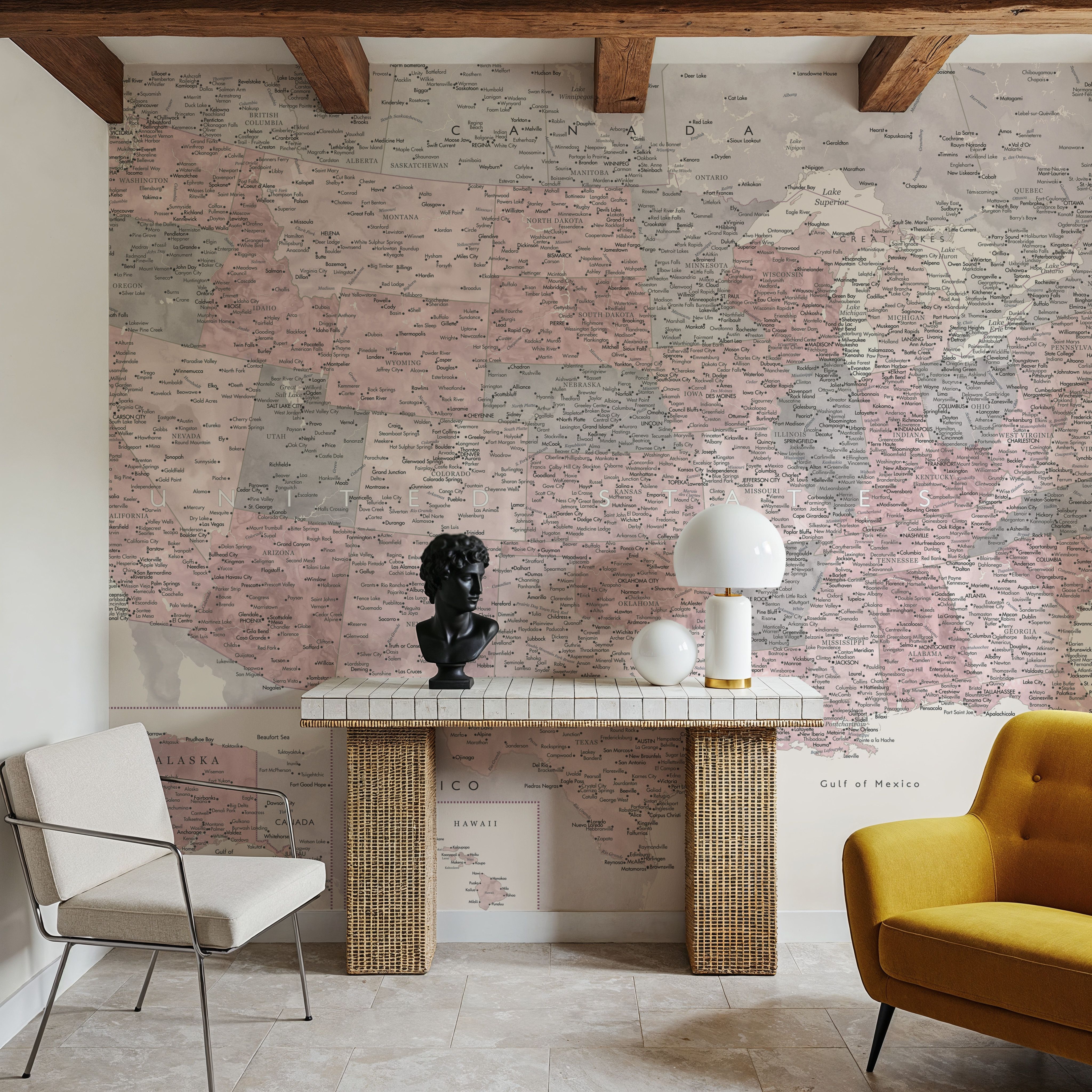 US Map Detailed - Madelia