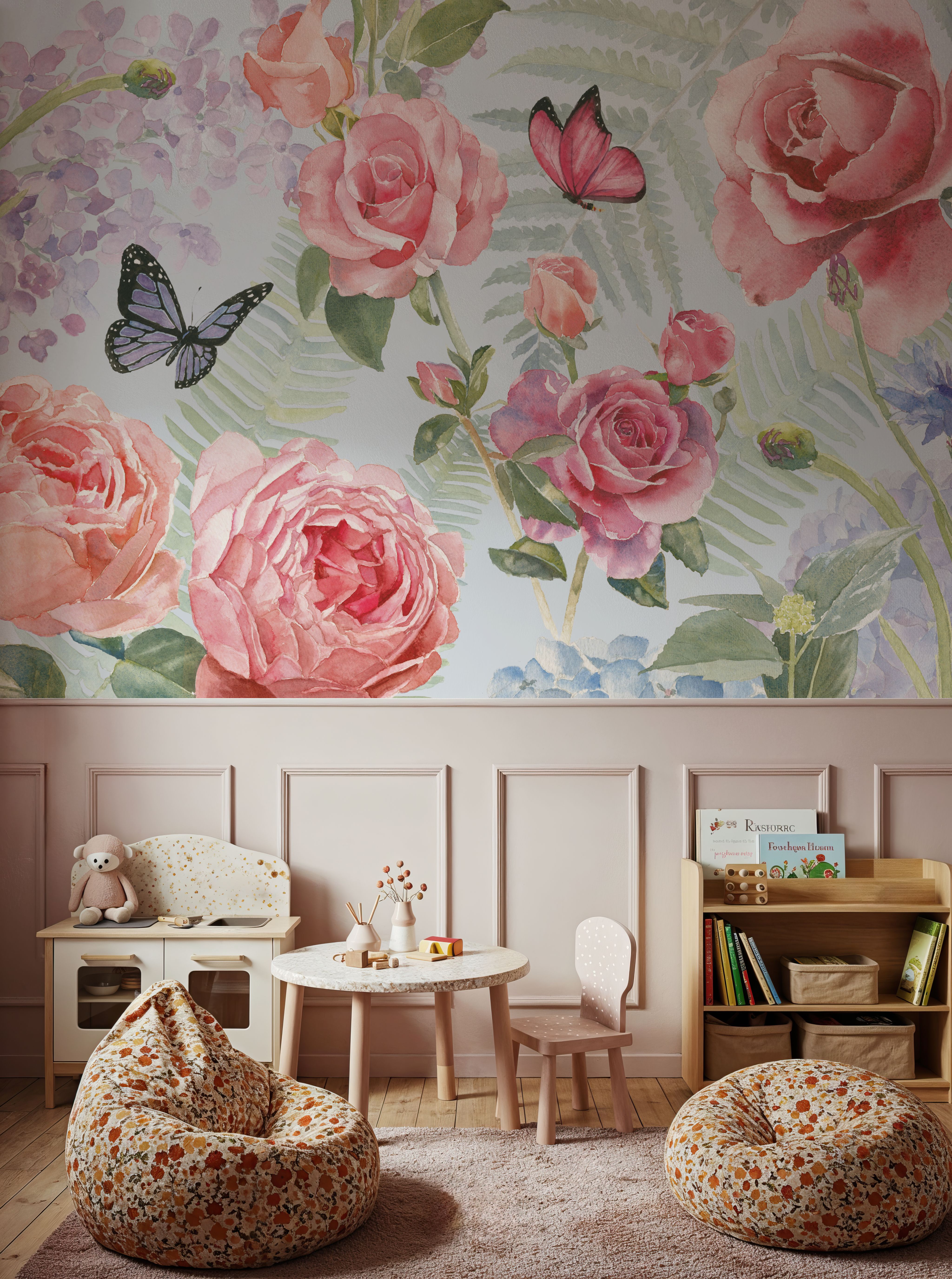 Boho Bouquet Study Blue