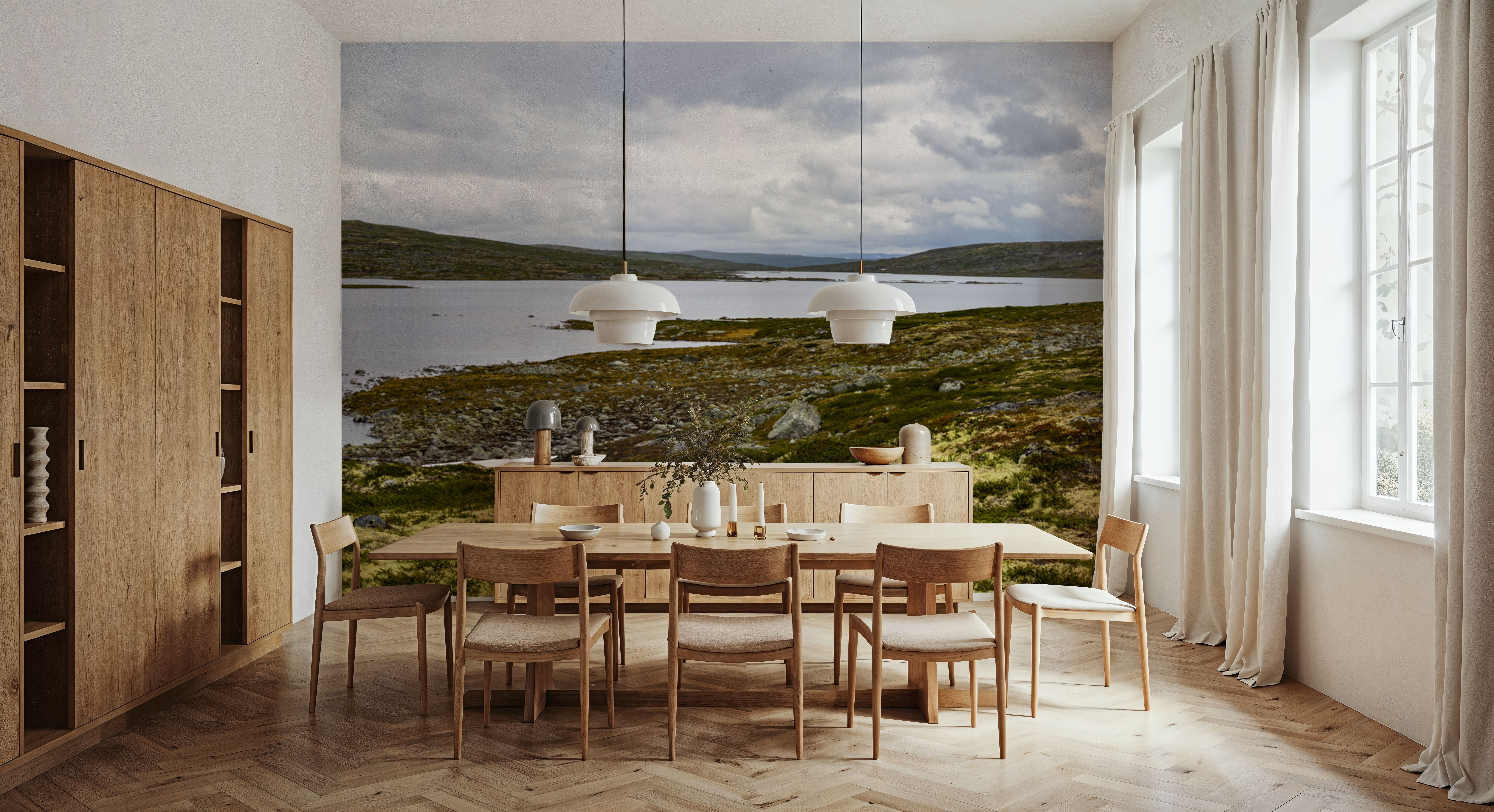 Highland Serenity, Wallpaper