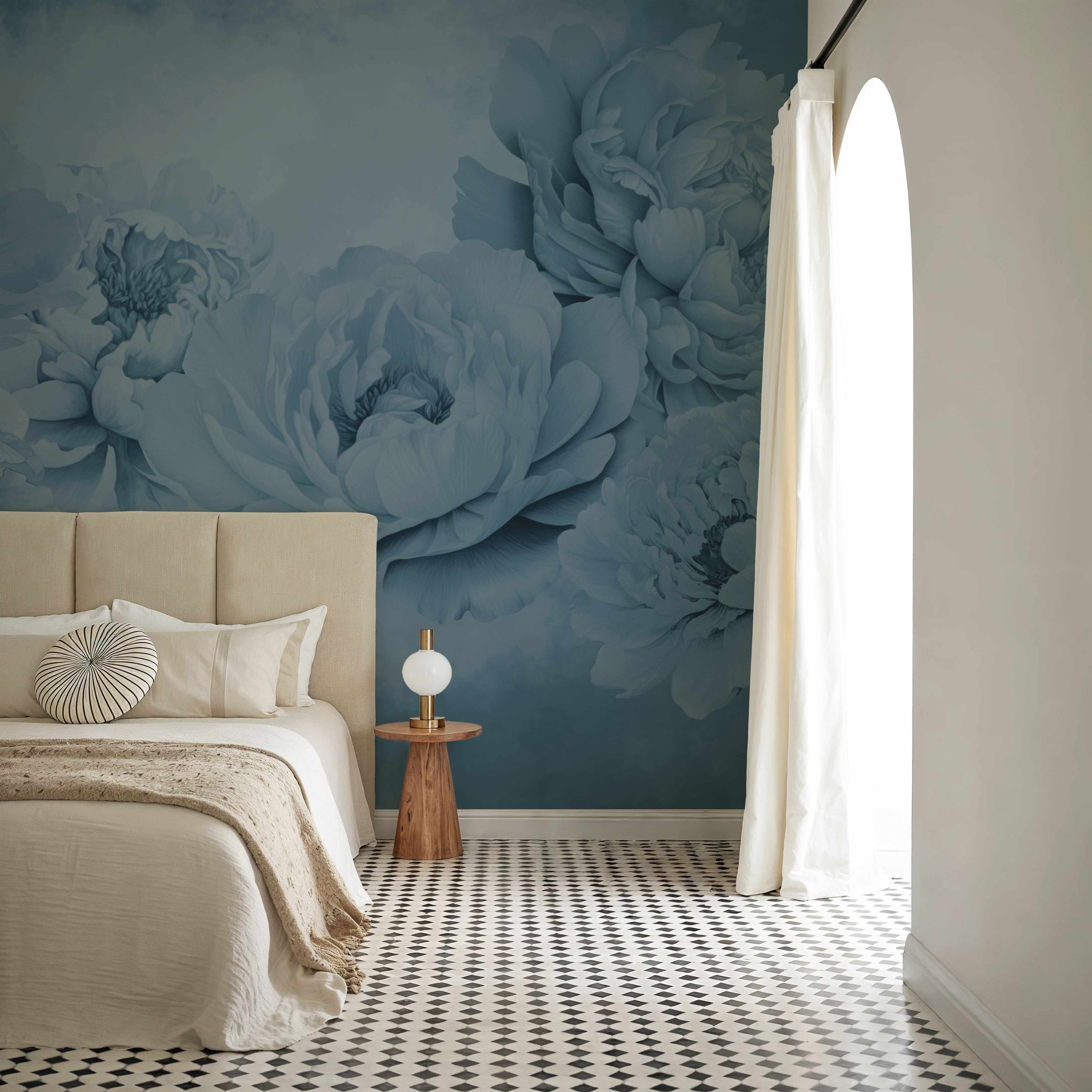 Transcendent Peony, French Blue