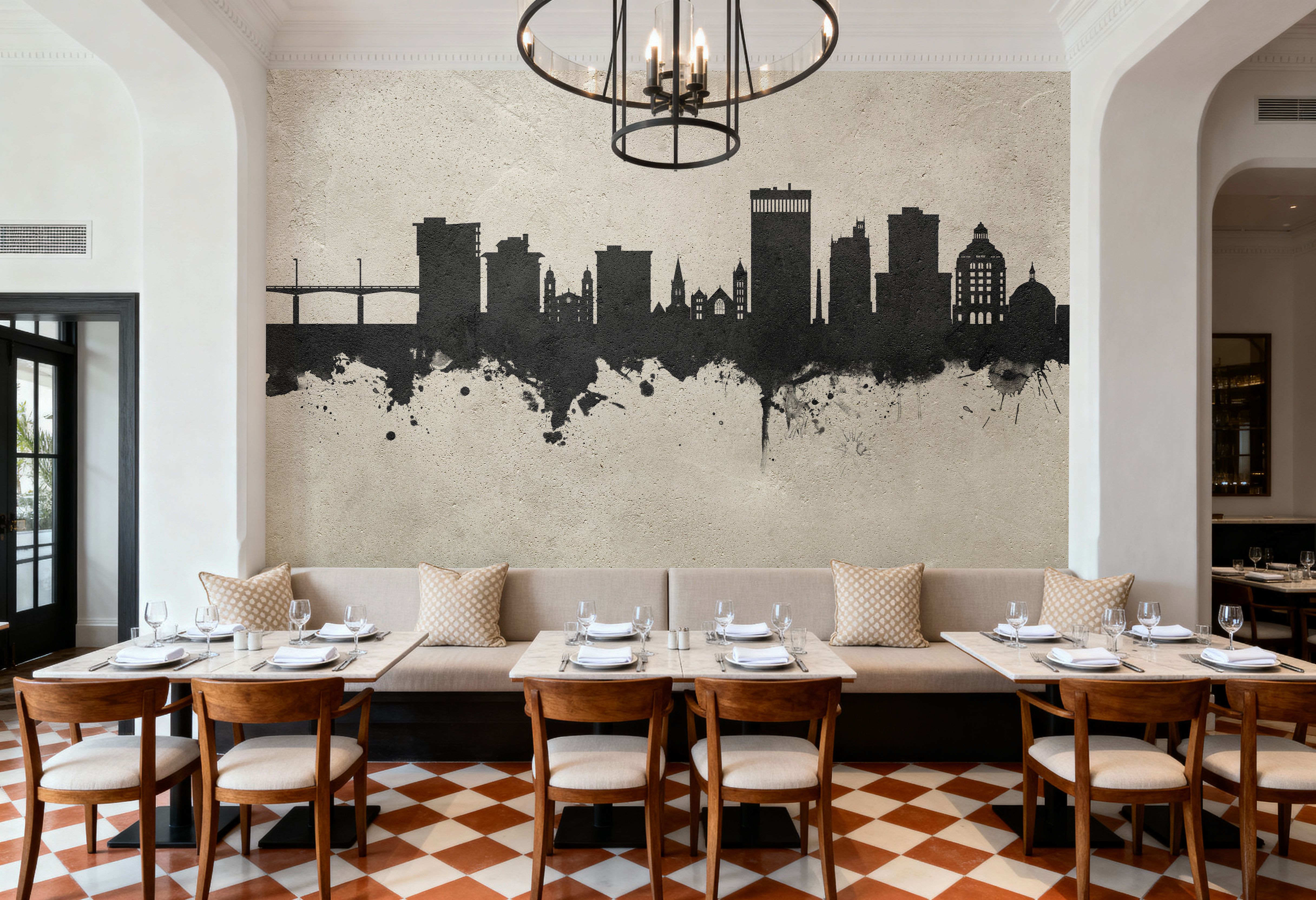 Asheville North Carolina Skyline Concrete