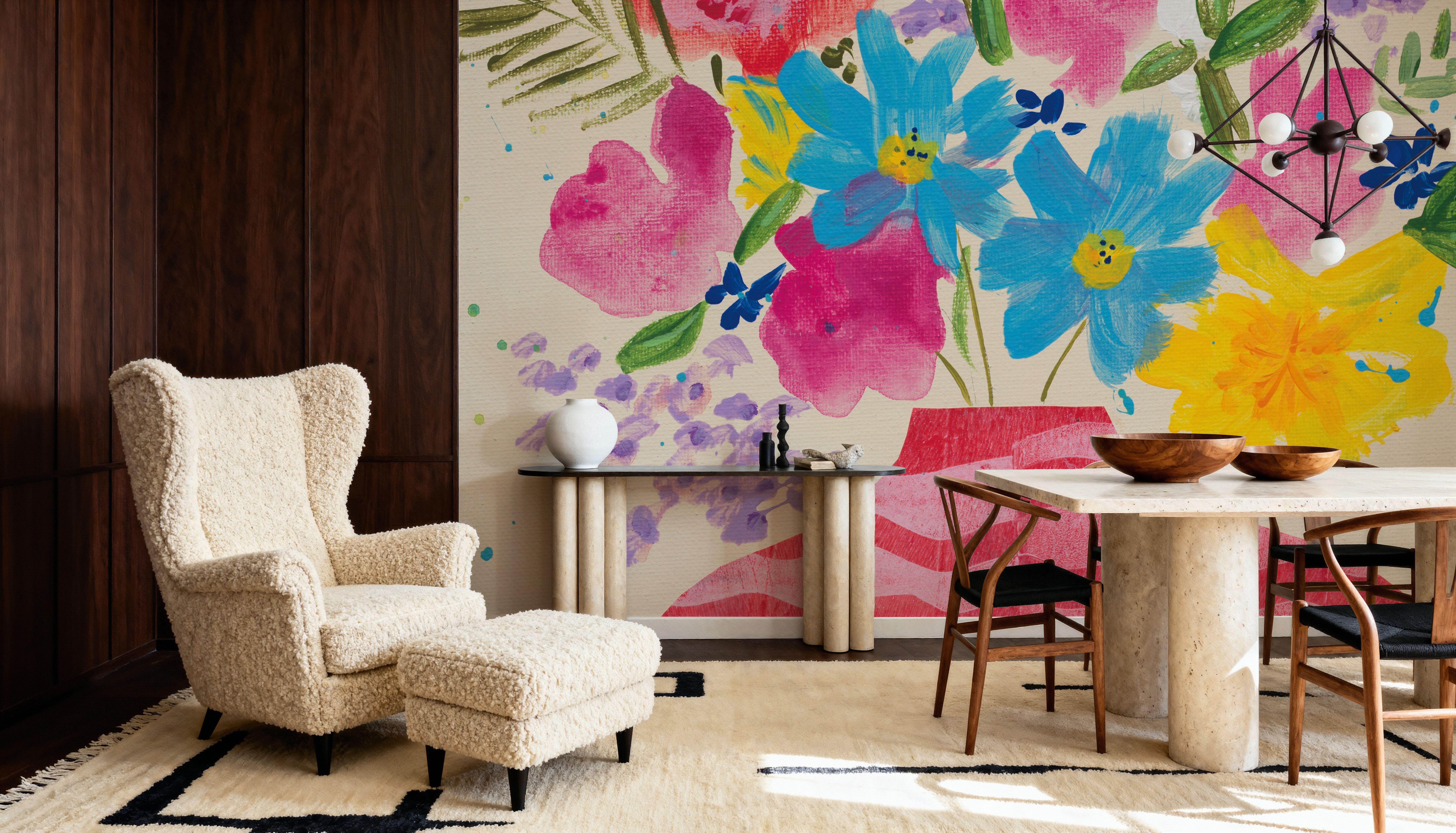 Ecstatic Floral II, Tapetti