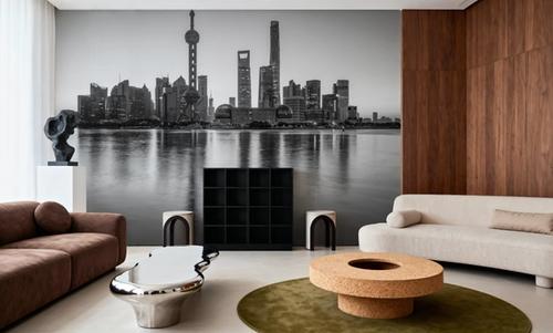 Pudong Sunrise BW