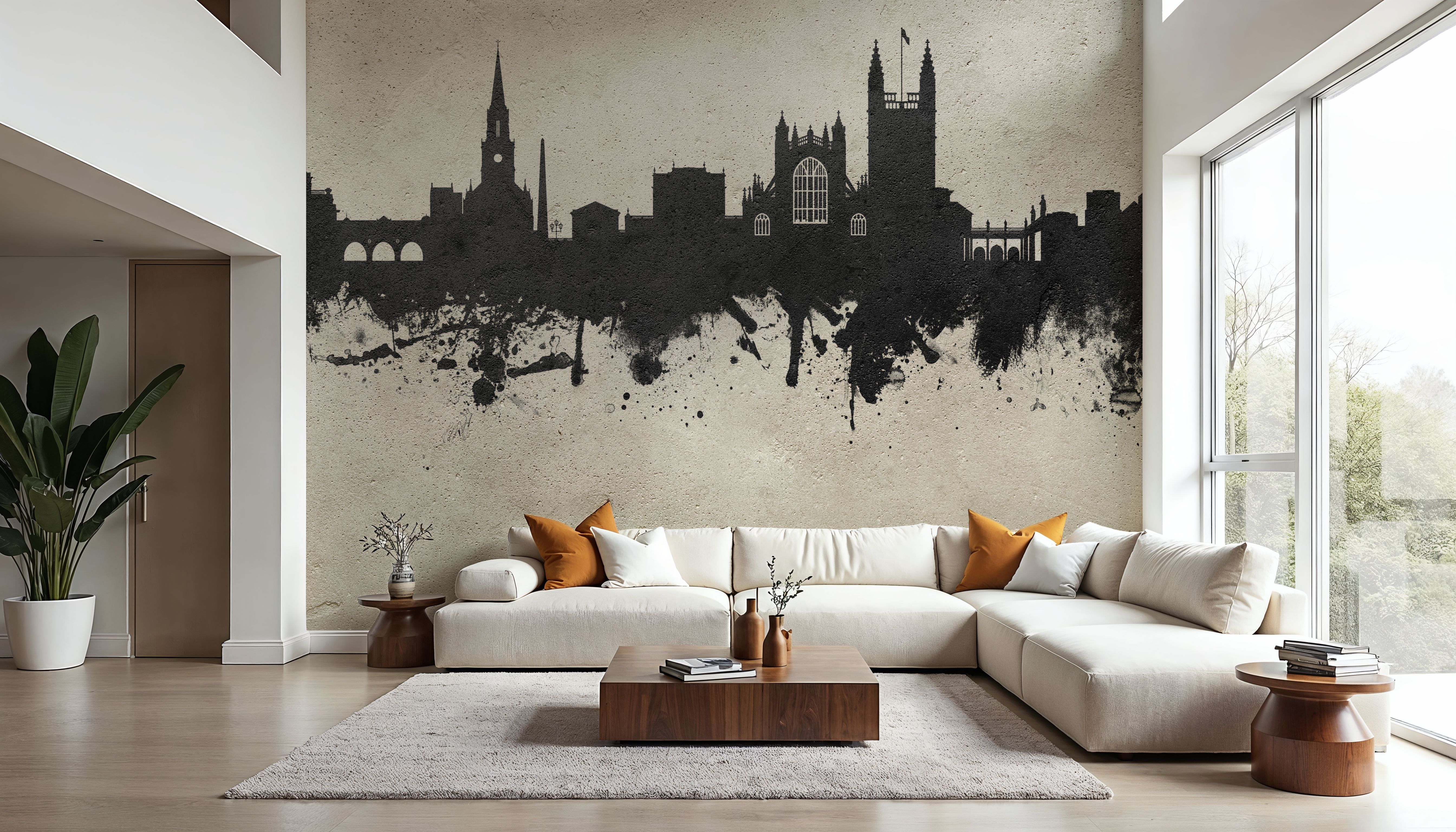Bath England Skyline Concrete
