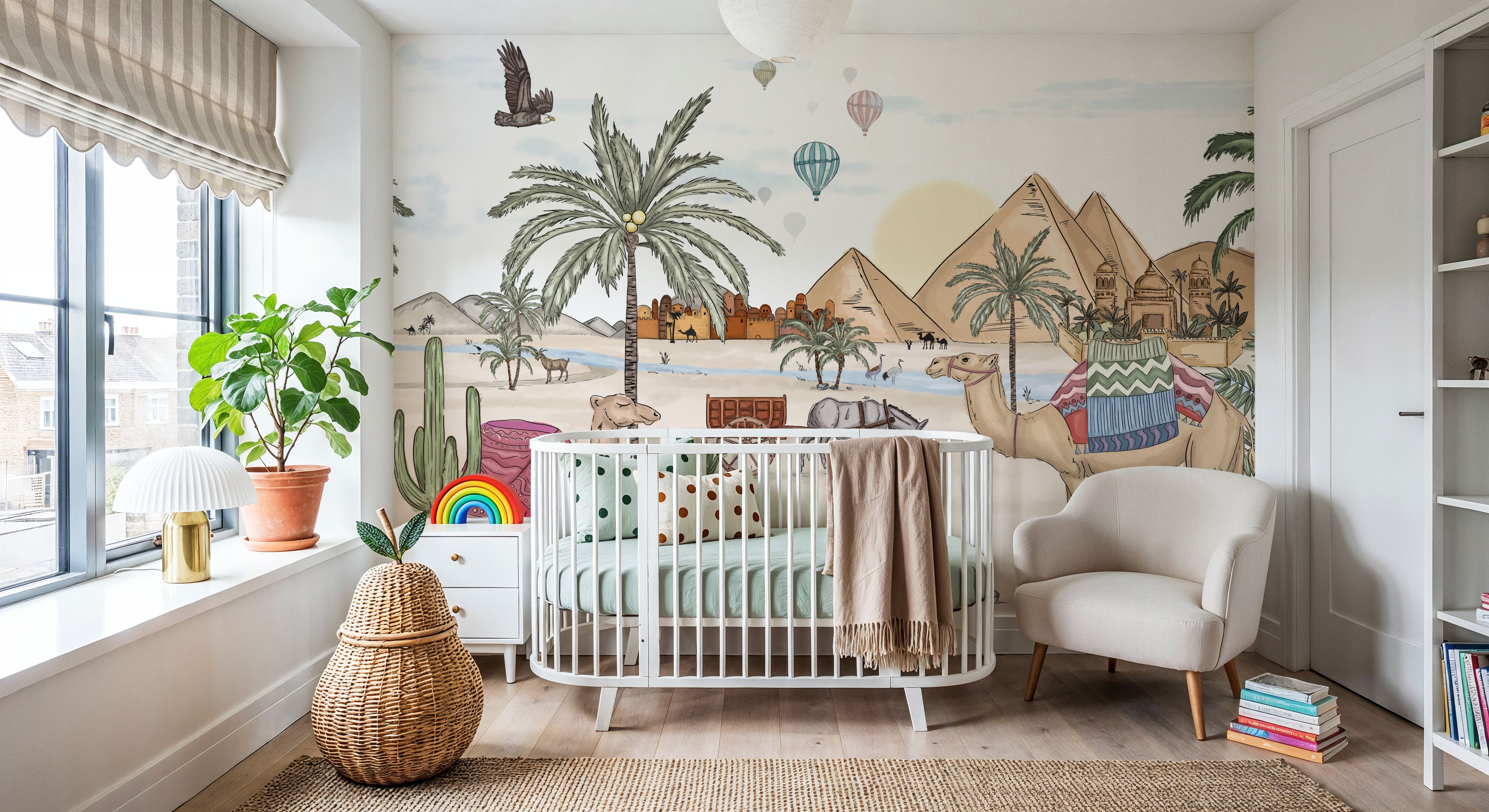 Egyptian Oasis, Wallpaper