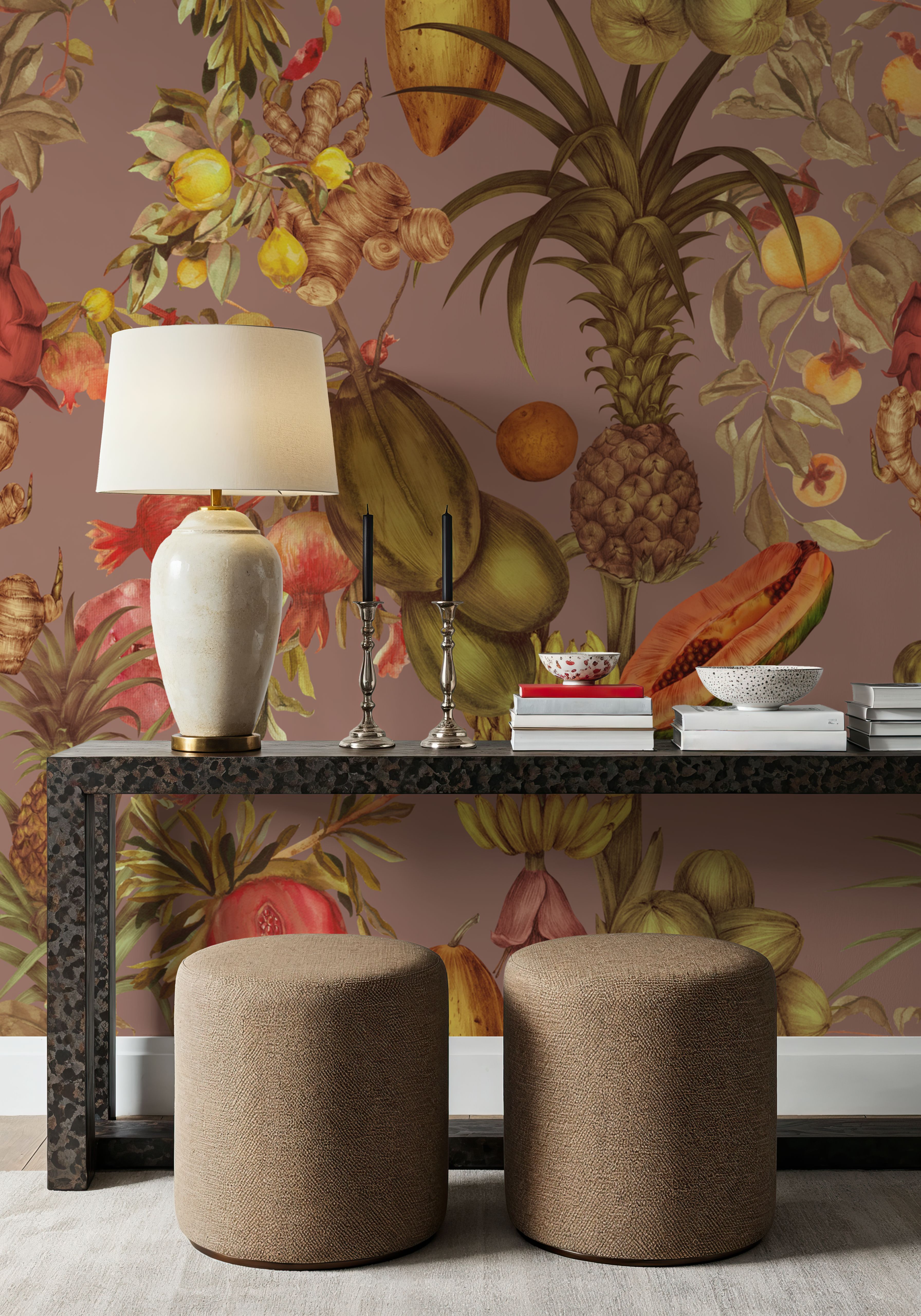 Juicy Fruits, Dusty Pink