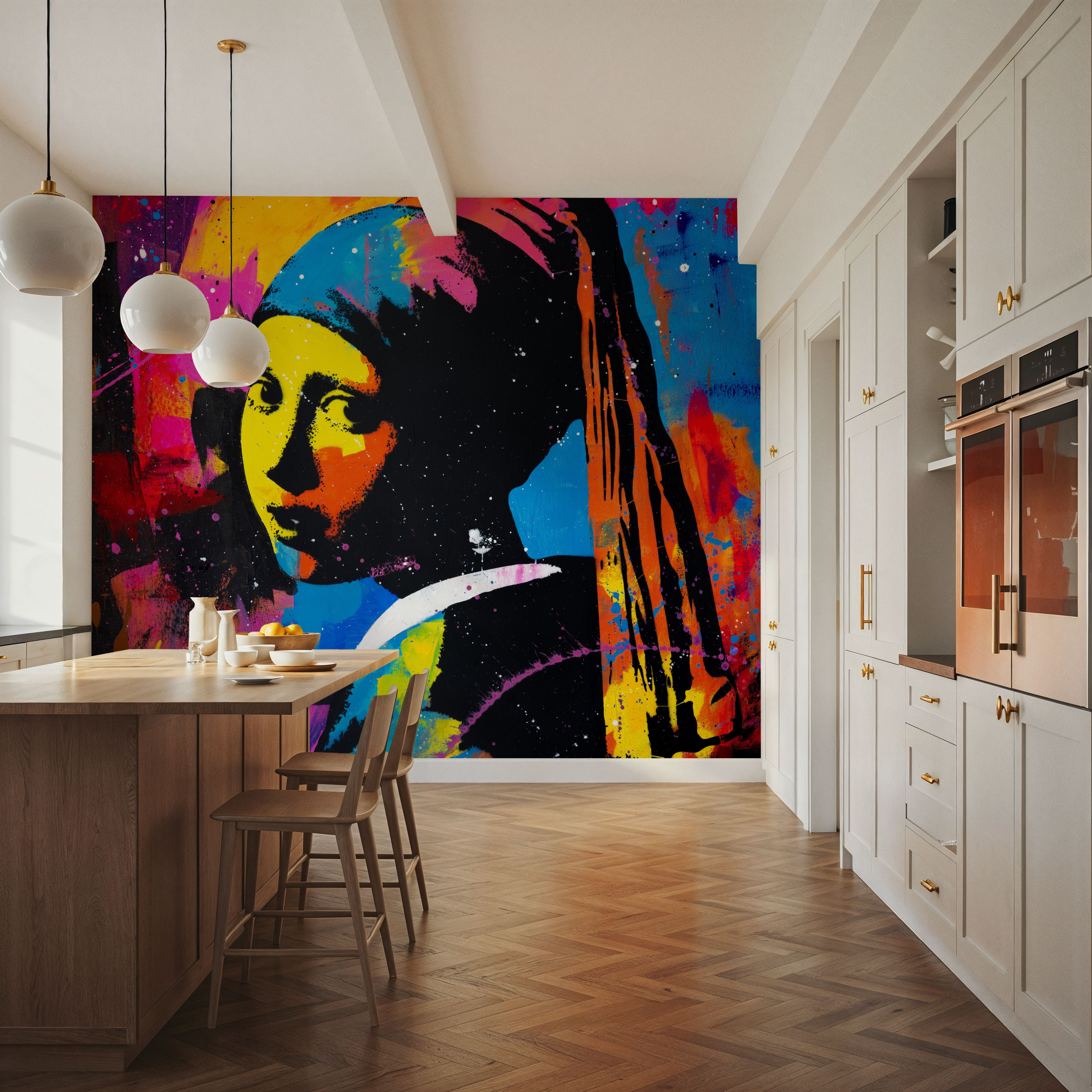 Girl with an Abstract Pearl