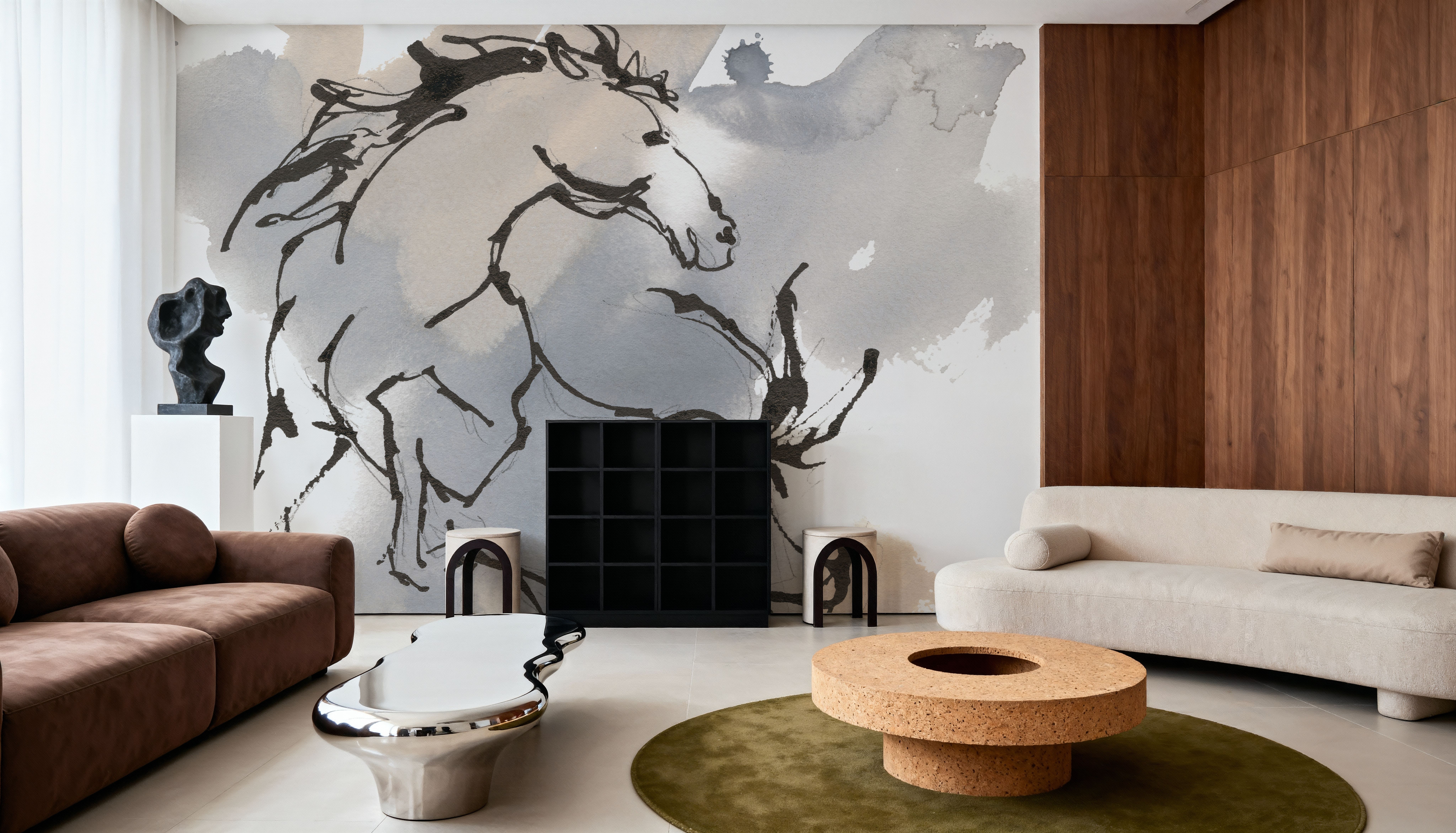 Power Horse I, Wallpaper