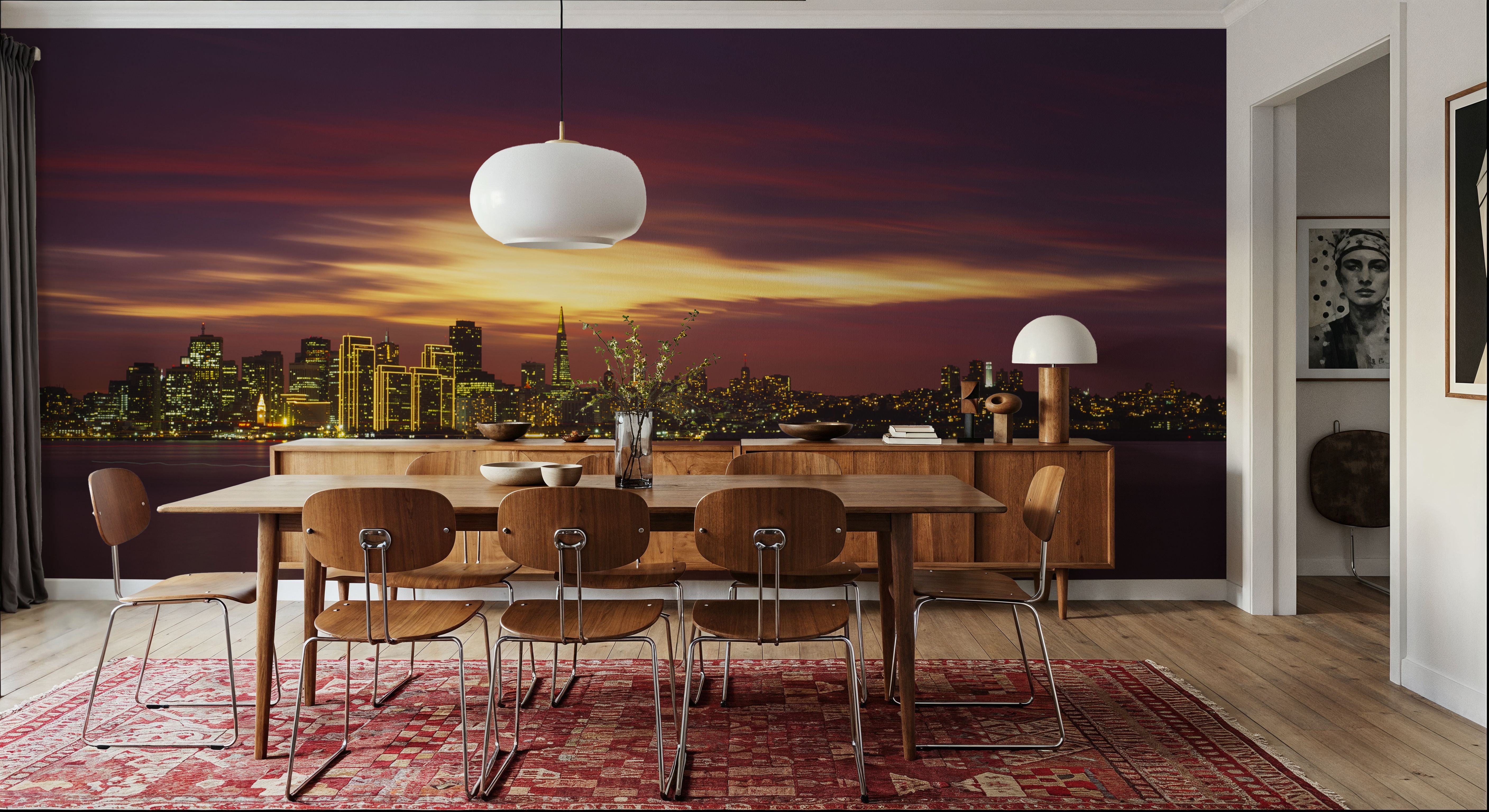 Metropolitan Dusk Red