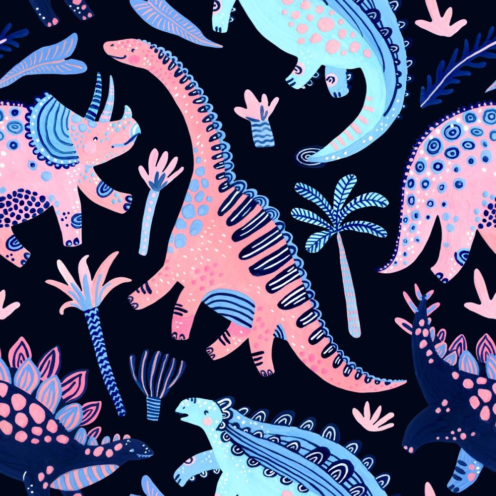 Funky Dinosaurs Dark