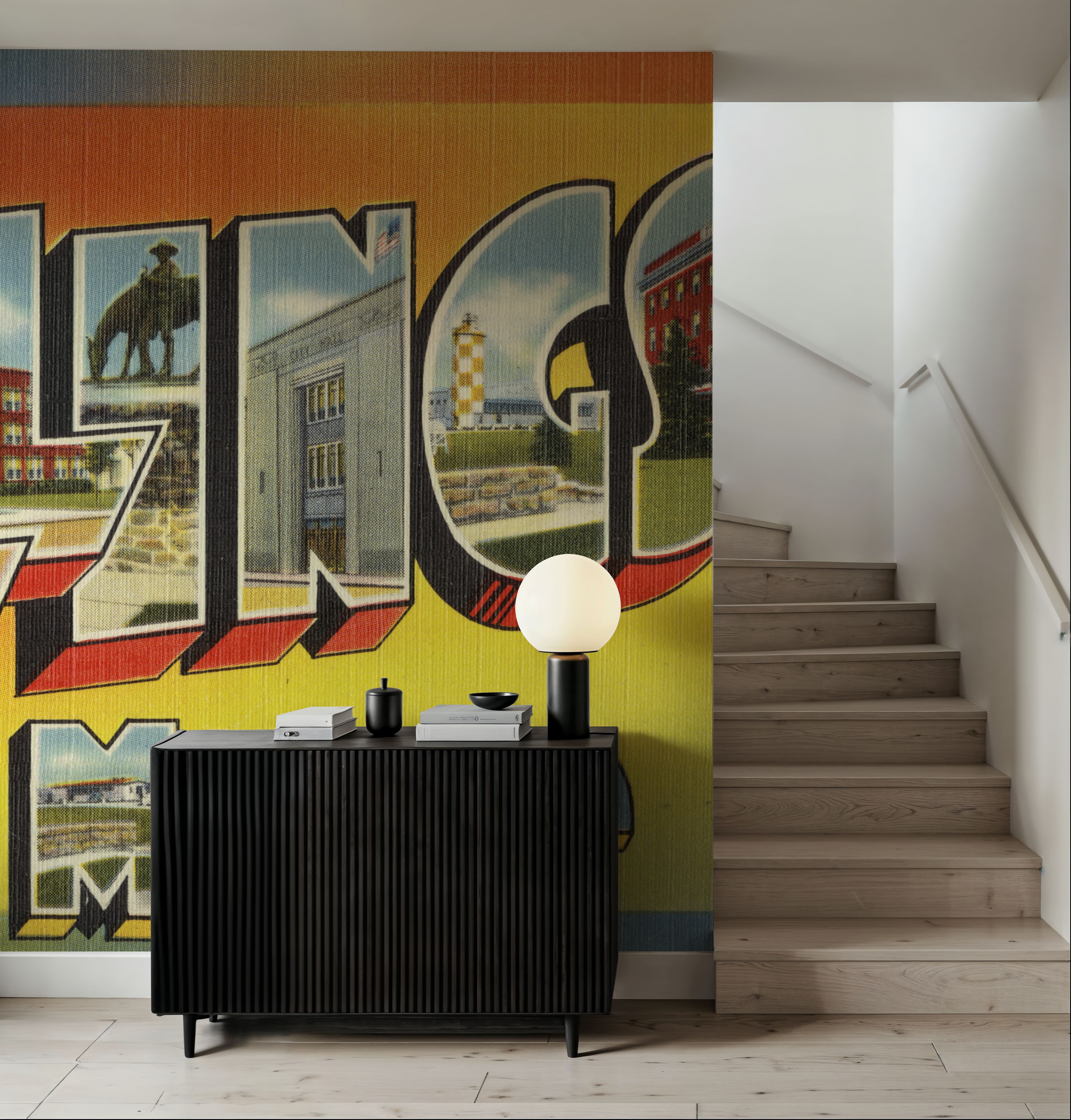 Greetings from Billings - Screenprint Postcard